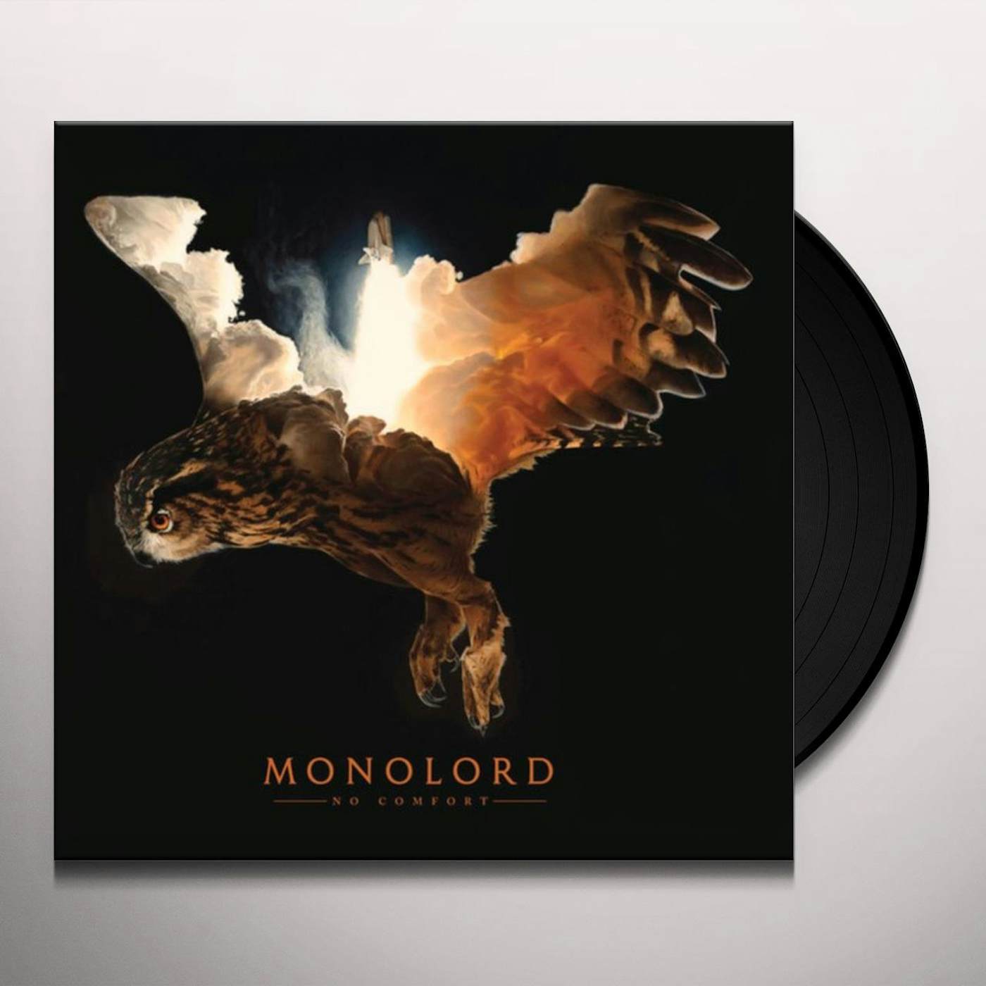 Monolord NO COMFORT (MILKY CLEAR WITH BLACK & HALLOWEEN ORANGE COLOR TWIST VINYL/2LP) Vinyl Record