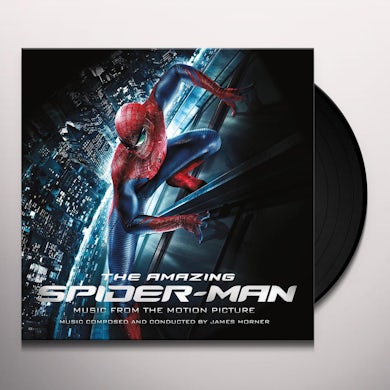 James Horner AMAZING SPIDERMAN: MUSIC FROM THE MOTION PICTURE Vinyl Record