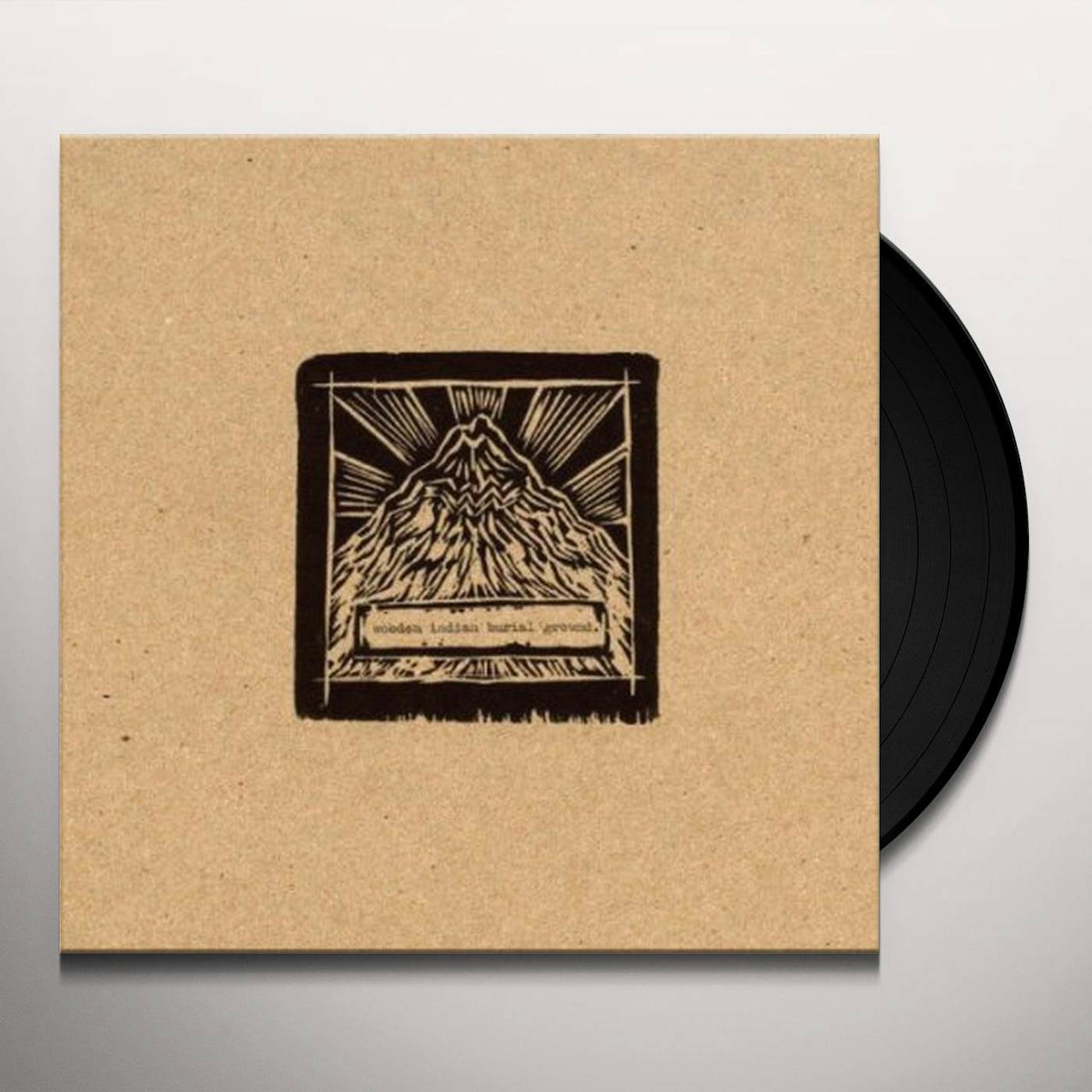 Wooden Indian Burial Ground HOLY MOUNTAIN BETWEEN SUNBEANS & THE COSMIC ASCENT Vinyl Record