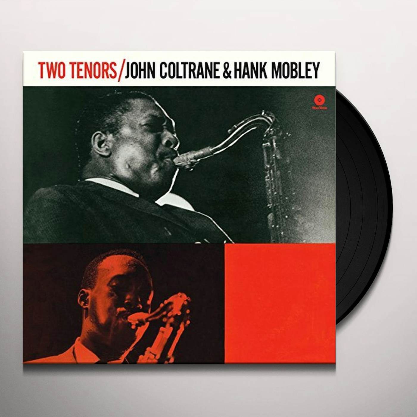 John Coltrane / Hank Mobley TWO TENORS Vinyl Record - Spain Release