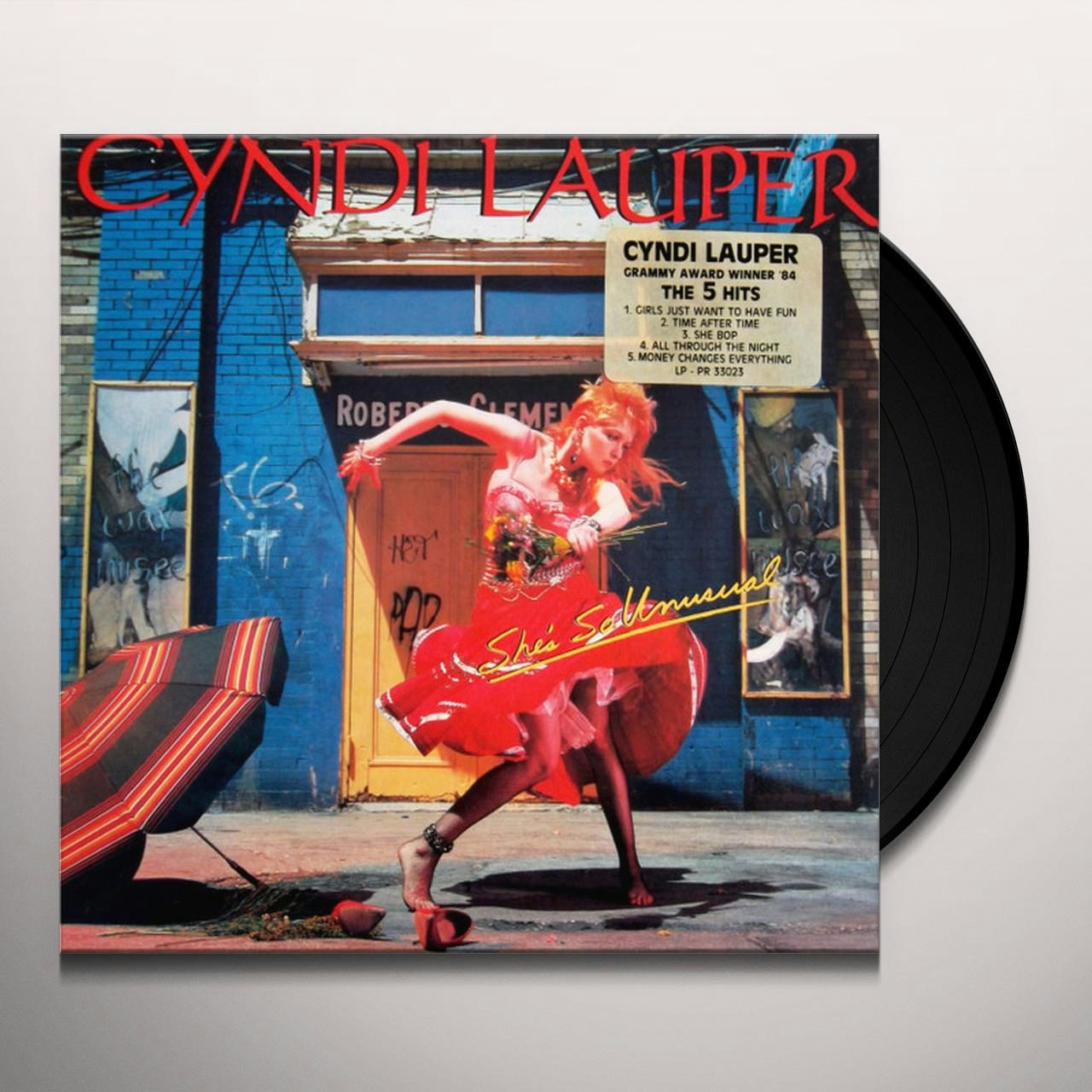 Cyndi Lauper SHE'S SO UNUSUAL Vinyl Record