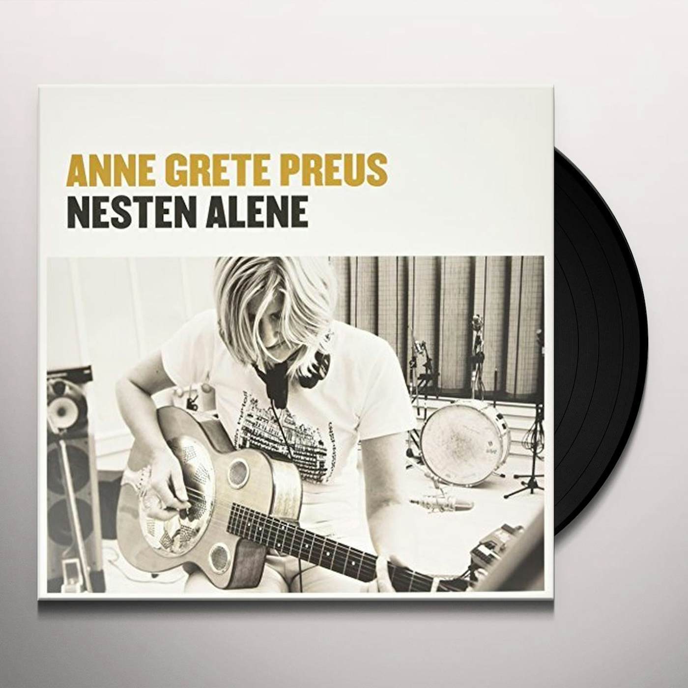 Anne Grete Preus NESTEN ALLENE Vinyl Record