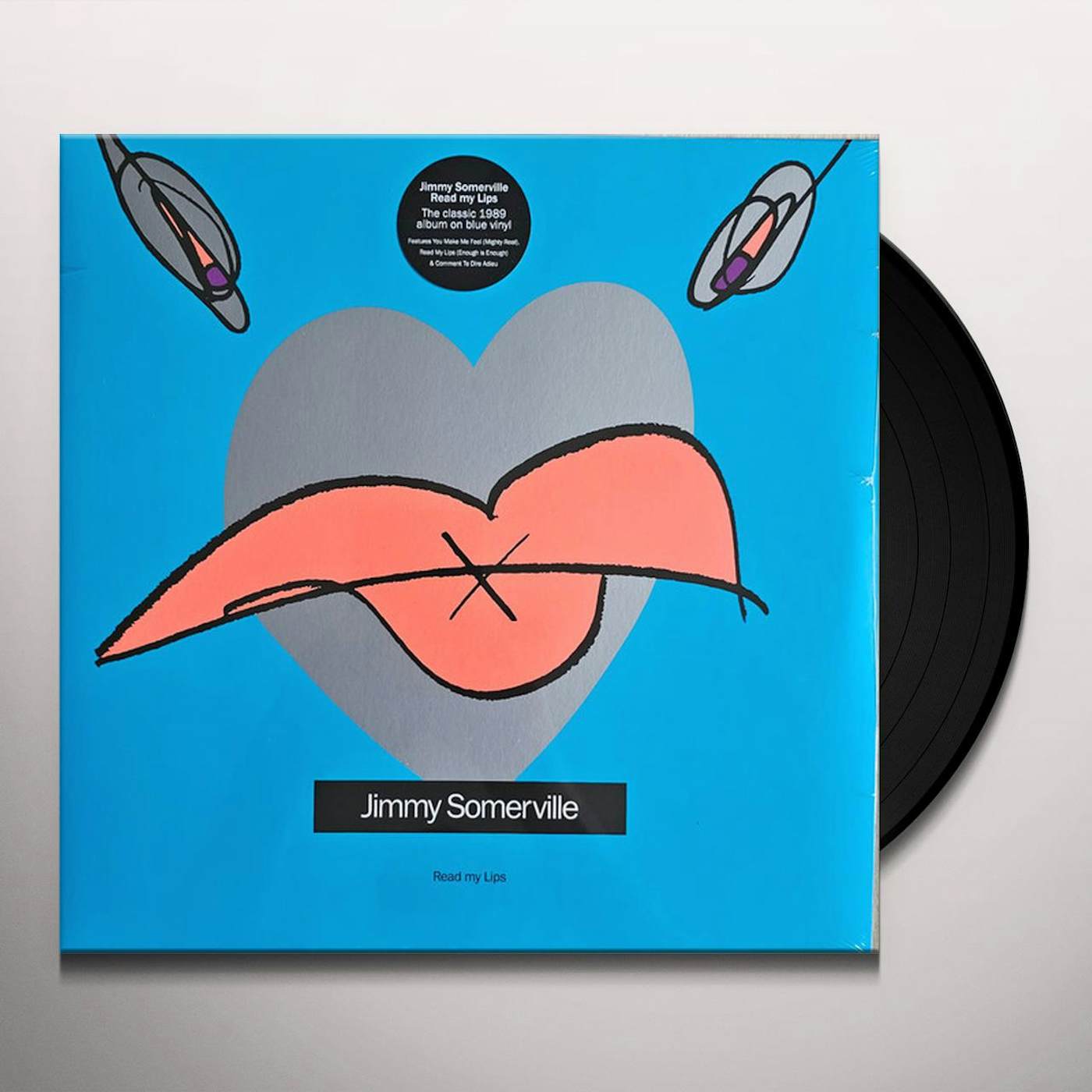 Jimmy Somerville READ MY LIPS (2023 REISSUE) (BLUE VINYL) Vinyl Record