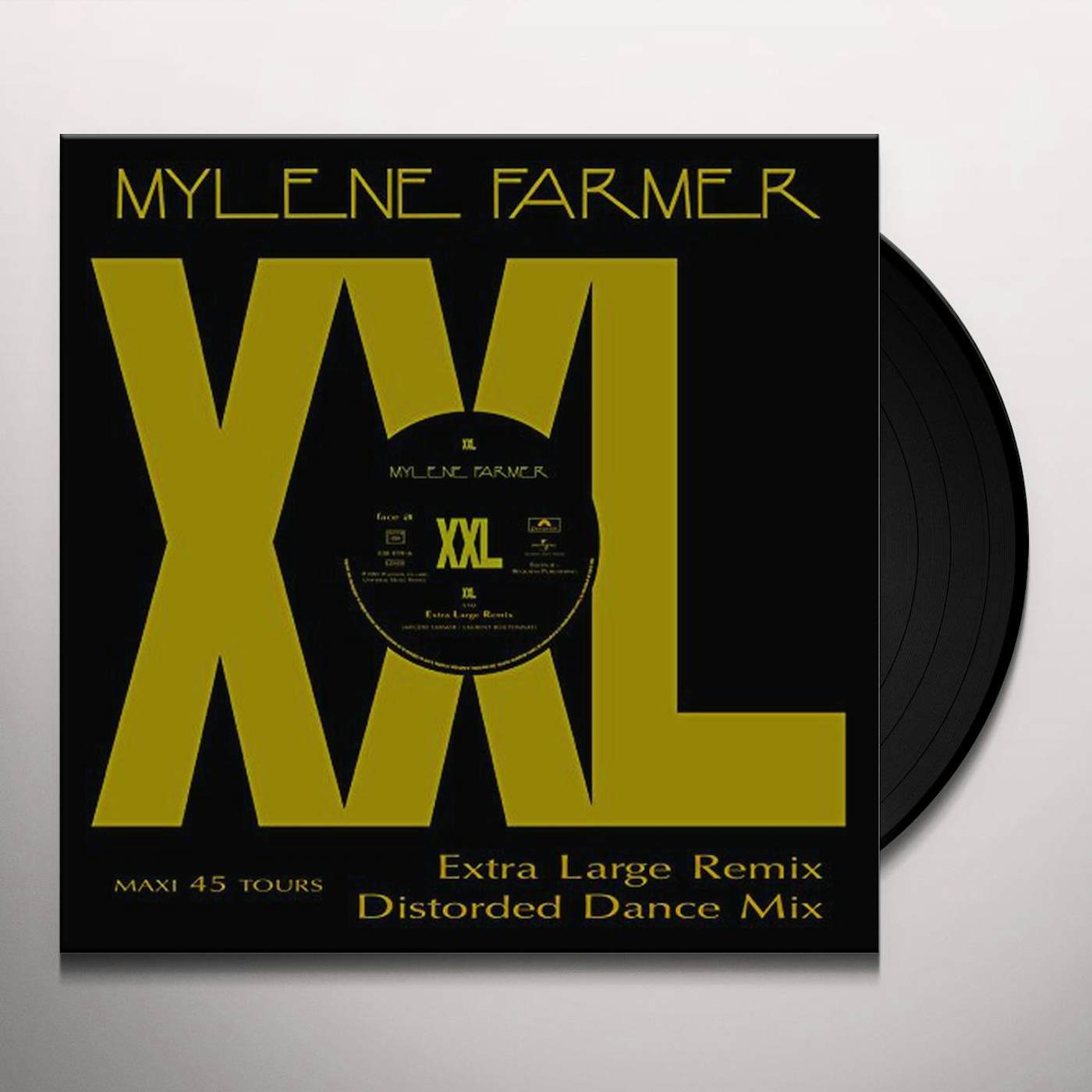 Mylène Farmer XXL MAXI 45 TOURS Vinyl Record