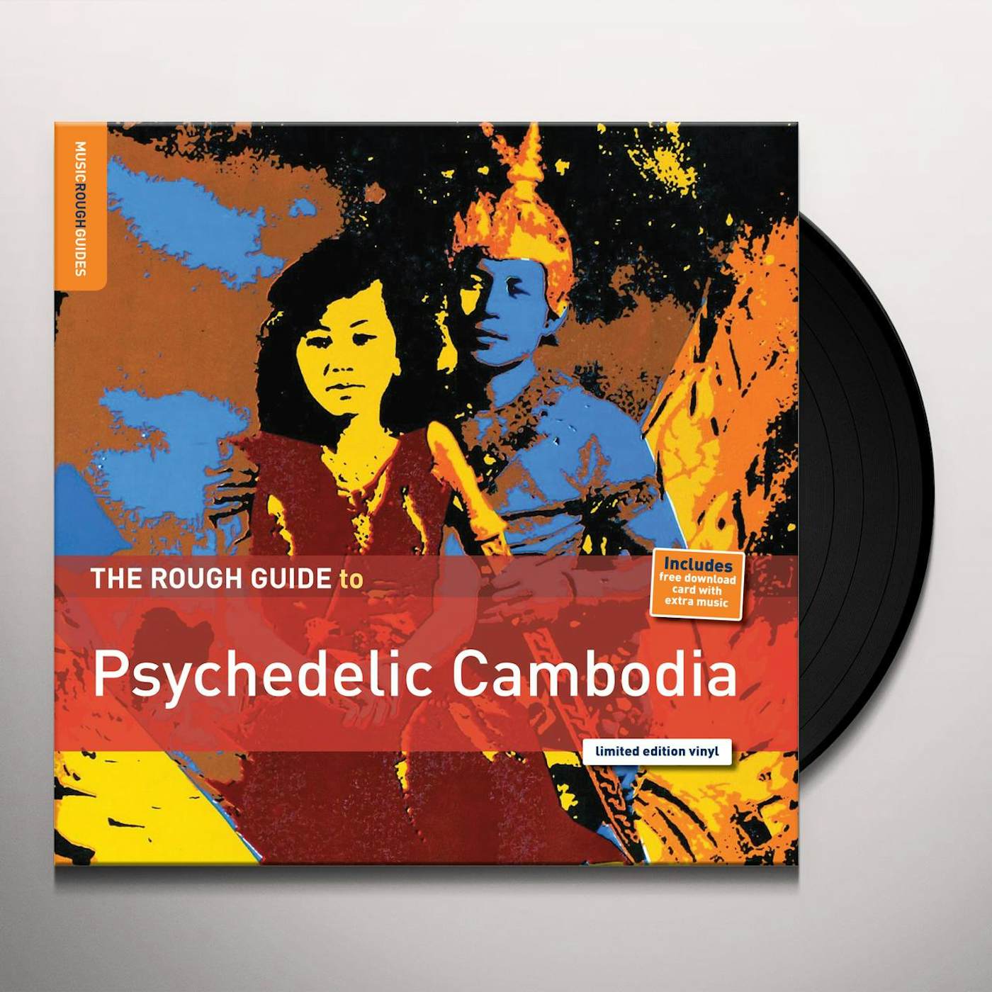 ROUGH GUIDE TO PSYCHEDELIC CAMBODIA / VARIOUS Vinyl Record