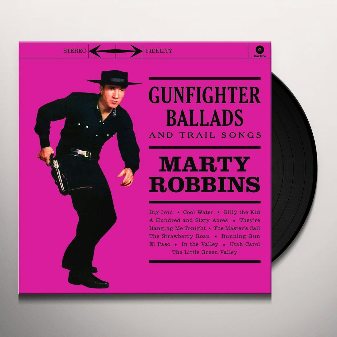 Marty Robbins Gunfighter Ballads & Trail Songs Vinyl Record - Uk Release