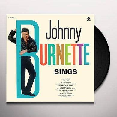 Johnny Burnette SINGS Vinyl Record - UK Release