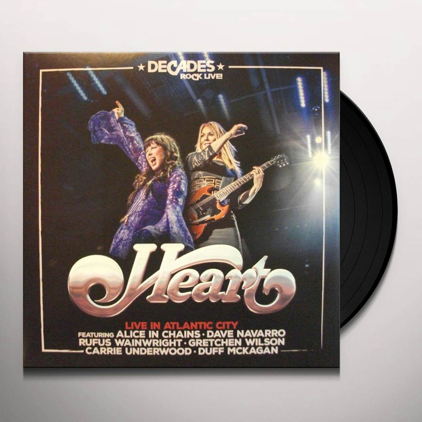 Heart Live in Atlantic City Vinyl Record