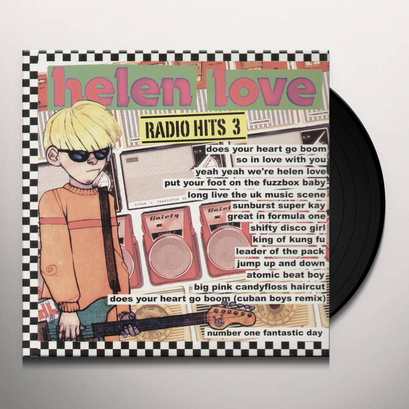 Helen Love Radio Hits 3 Vinyl Record
