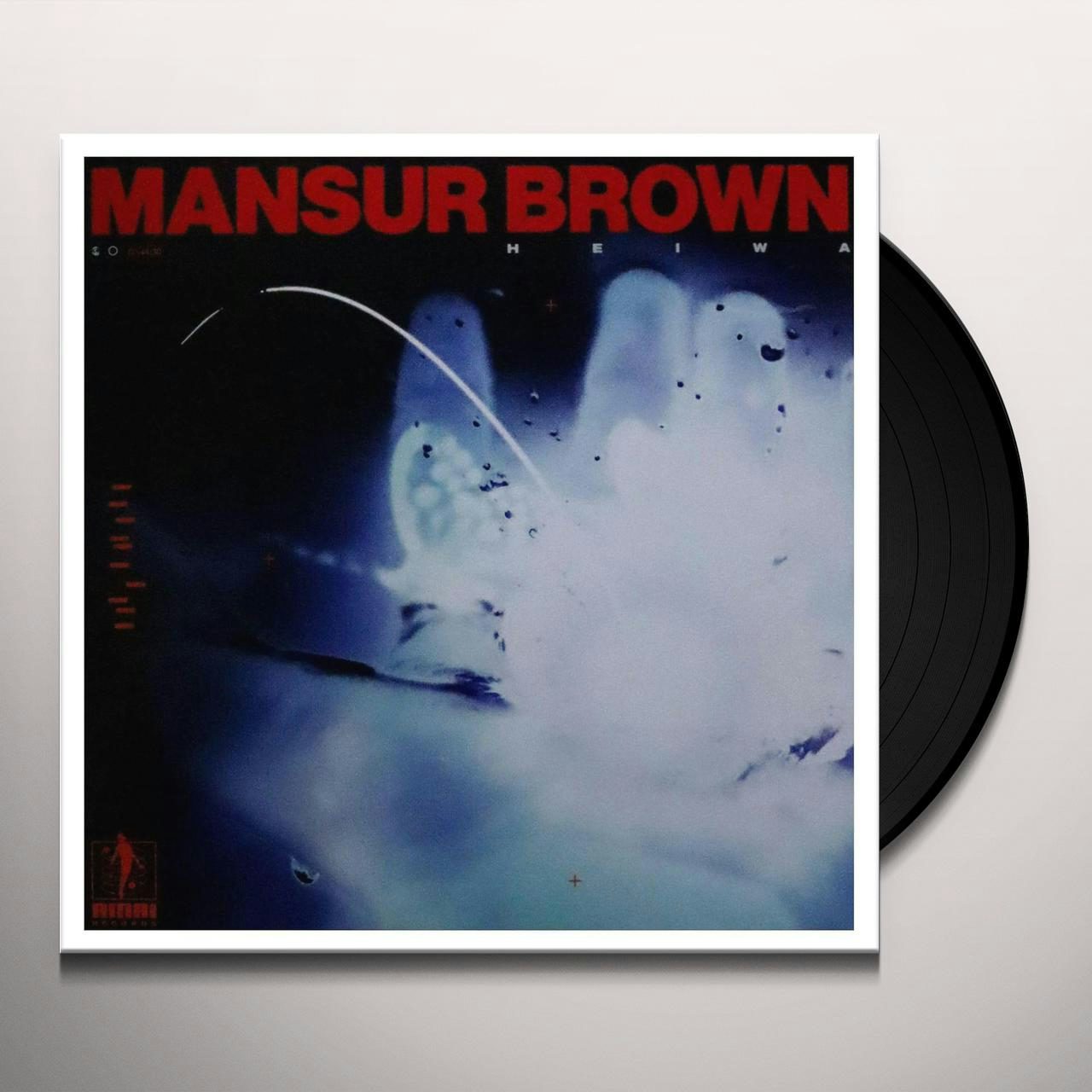 Mansur Brown Heiwa Vinyl Record