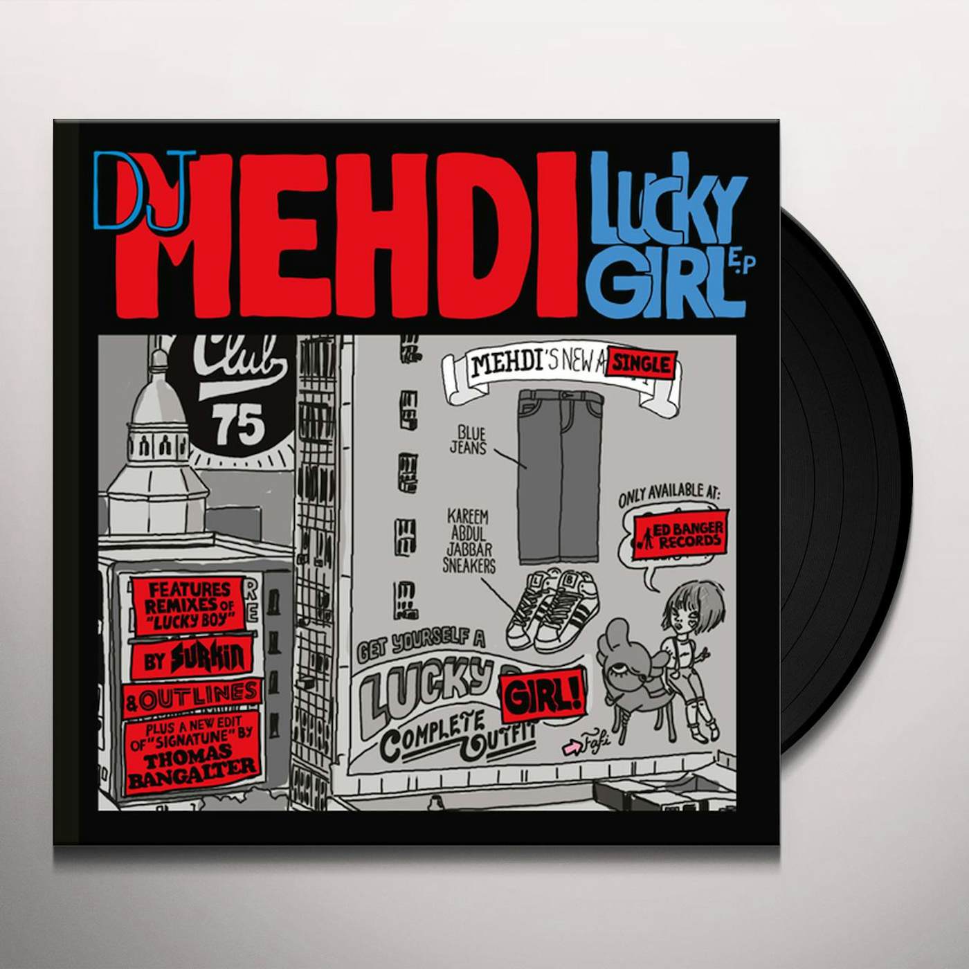 DJ Mehdi Lucky Girl Vinyl Record