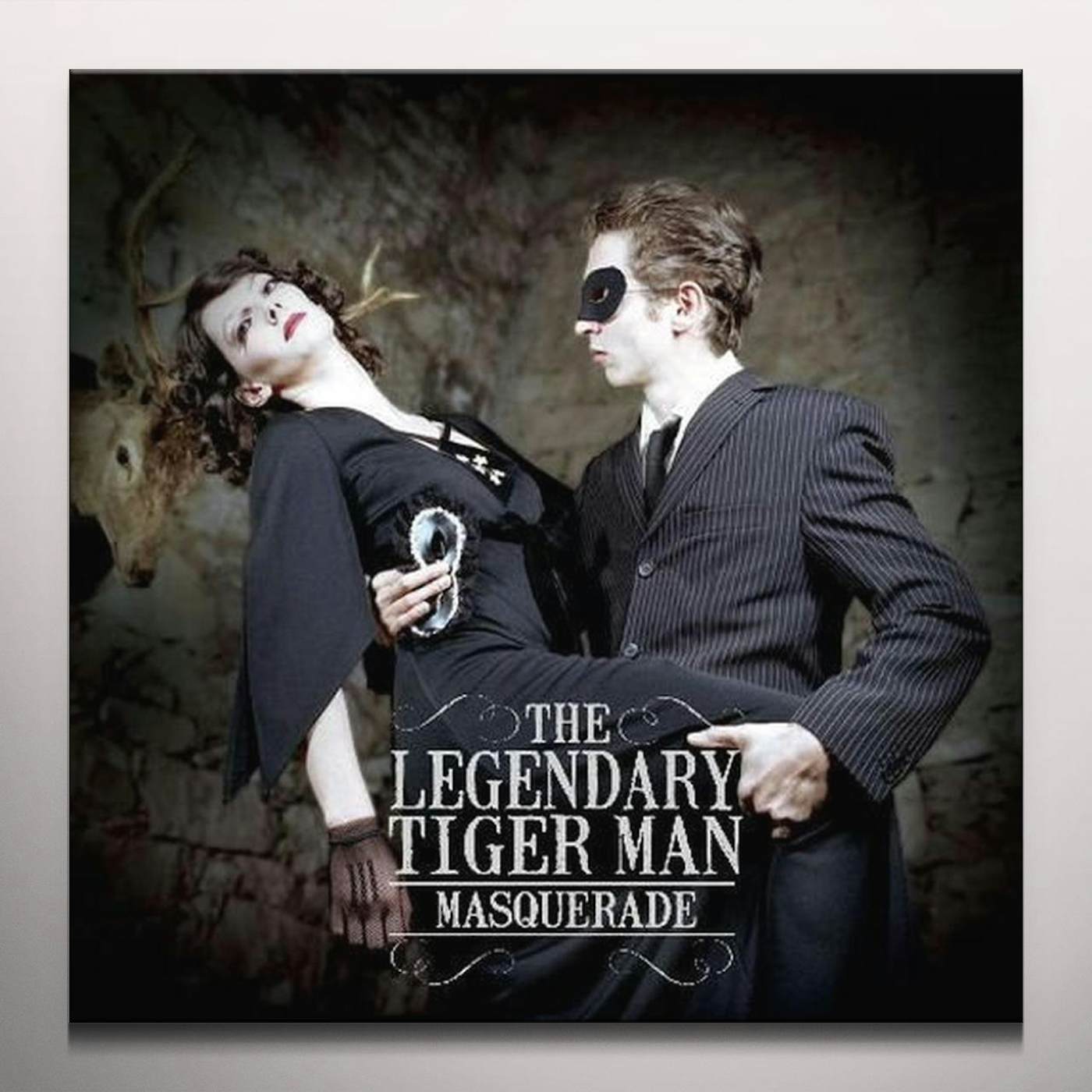 The Legendary Tigerman MASQUERADE (CLEAR VINYL) Vinyl Record - Colored Vinyl, UK Release