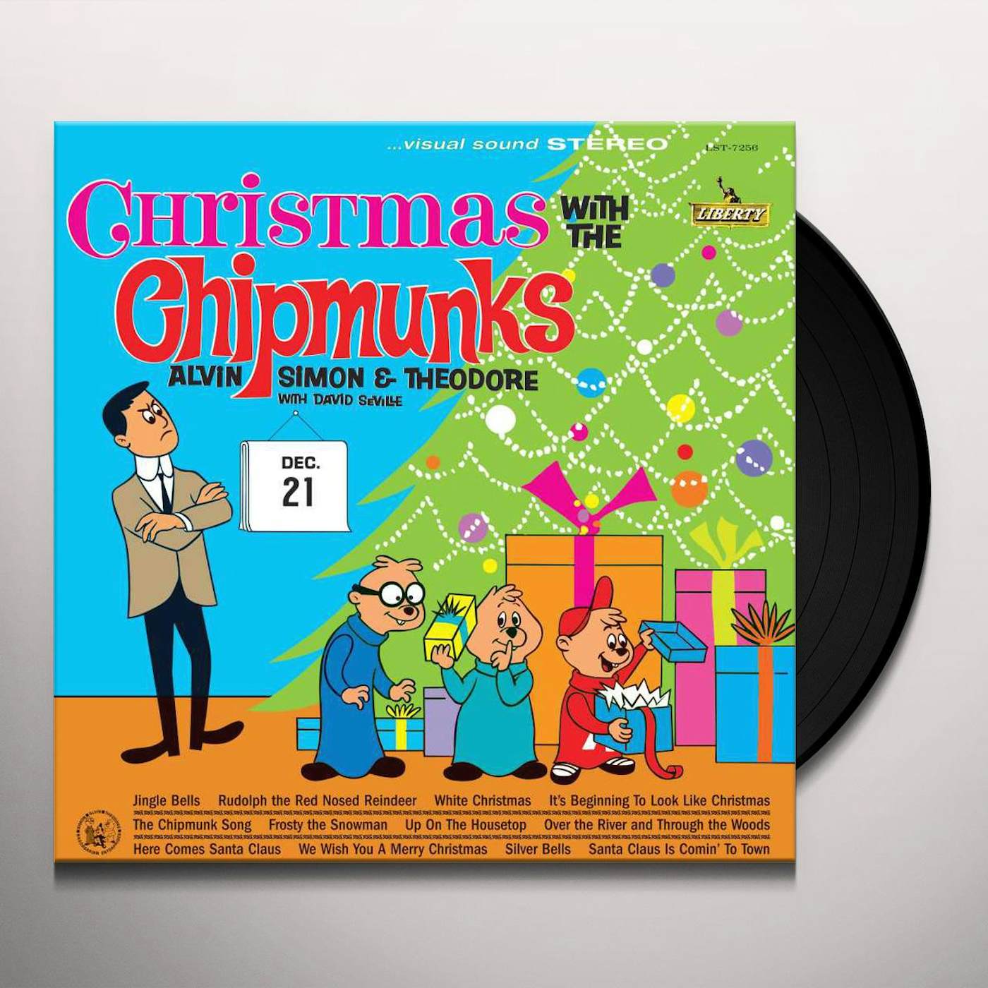 Christmas With Alvin and the Chipmunks Vinyl Record