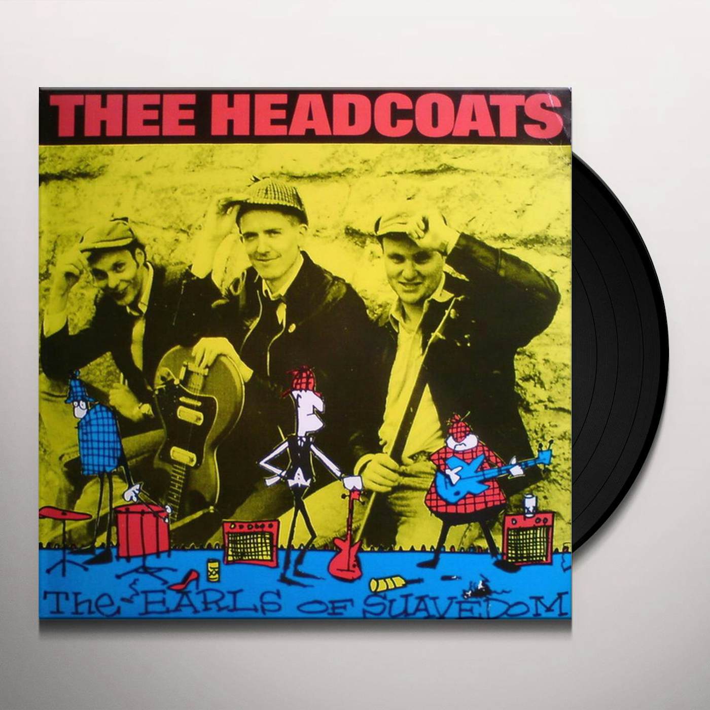 Thee Headcoats EARLS OF SAUVEDOM Vinyl Record