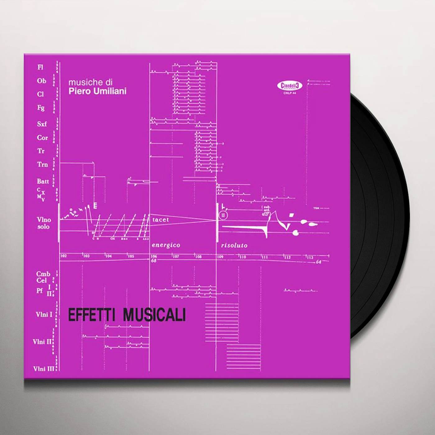 Piero Umiliani Effetti Musicali Vinyl Record
