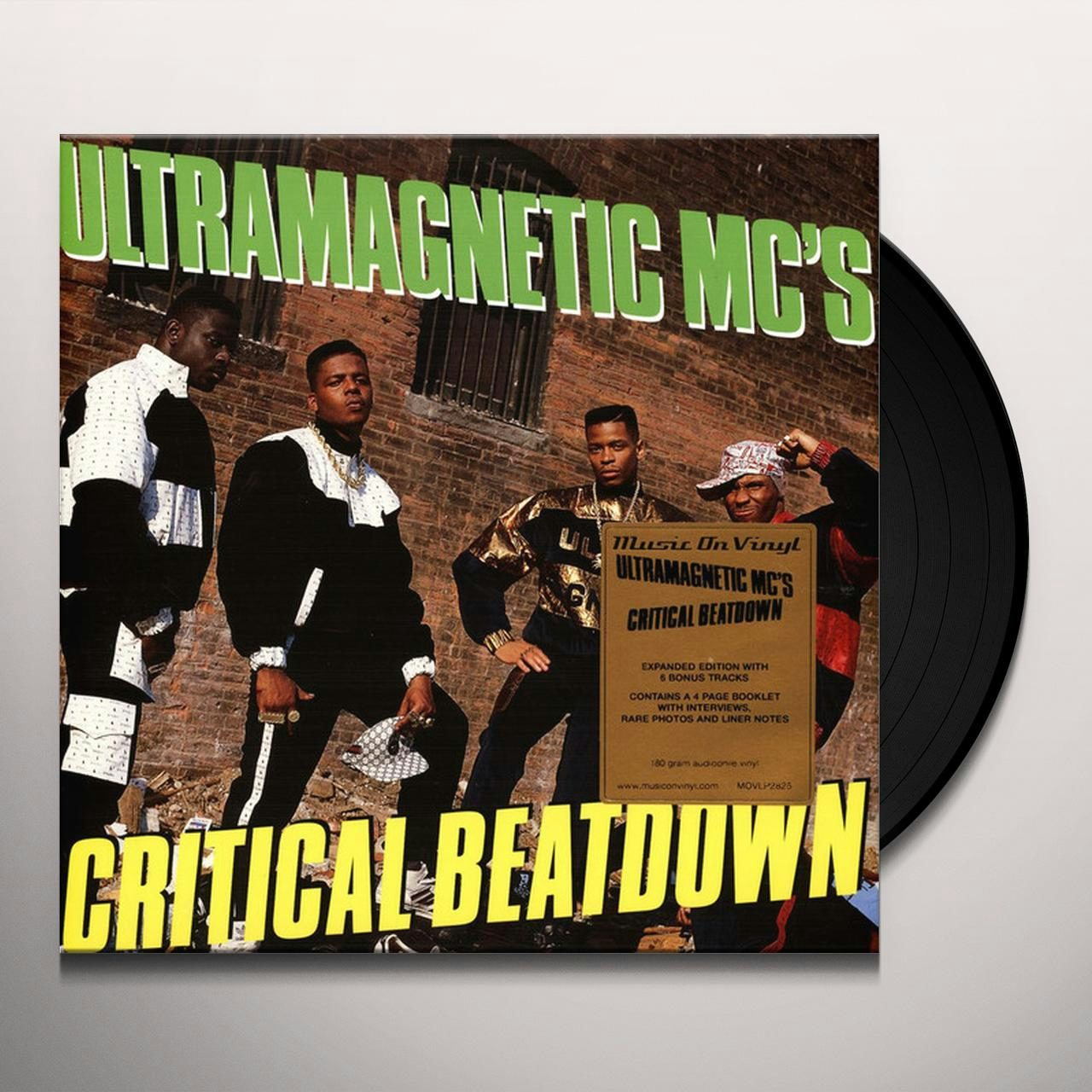 Ultramagnetic MC's CRITICAL BEATDOWN (EXPANDED) (2LP/180G) Vinyl