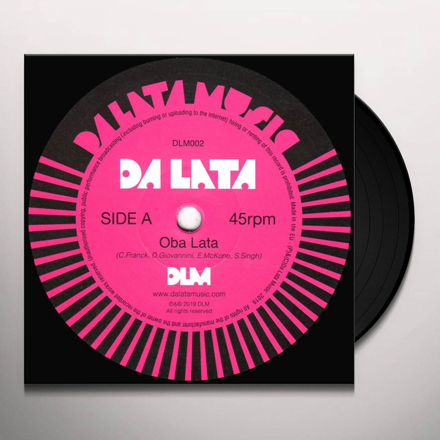 Da Lata OBA LATA Vinyl Record