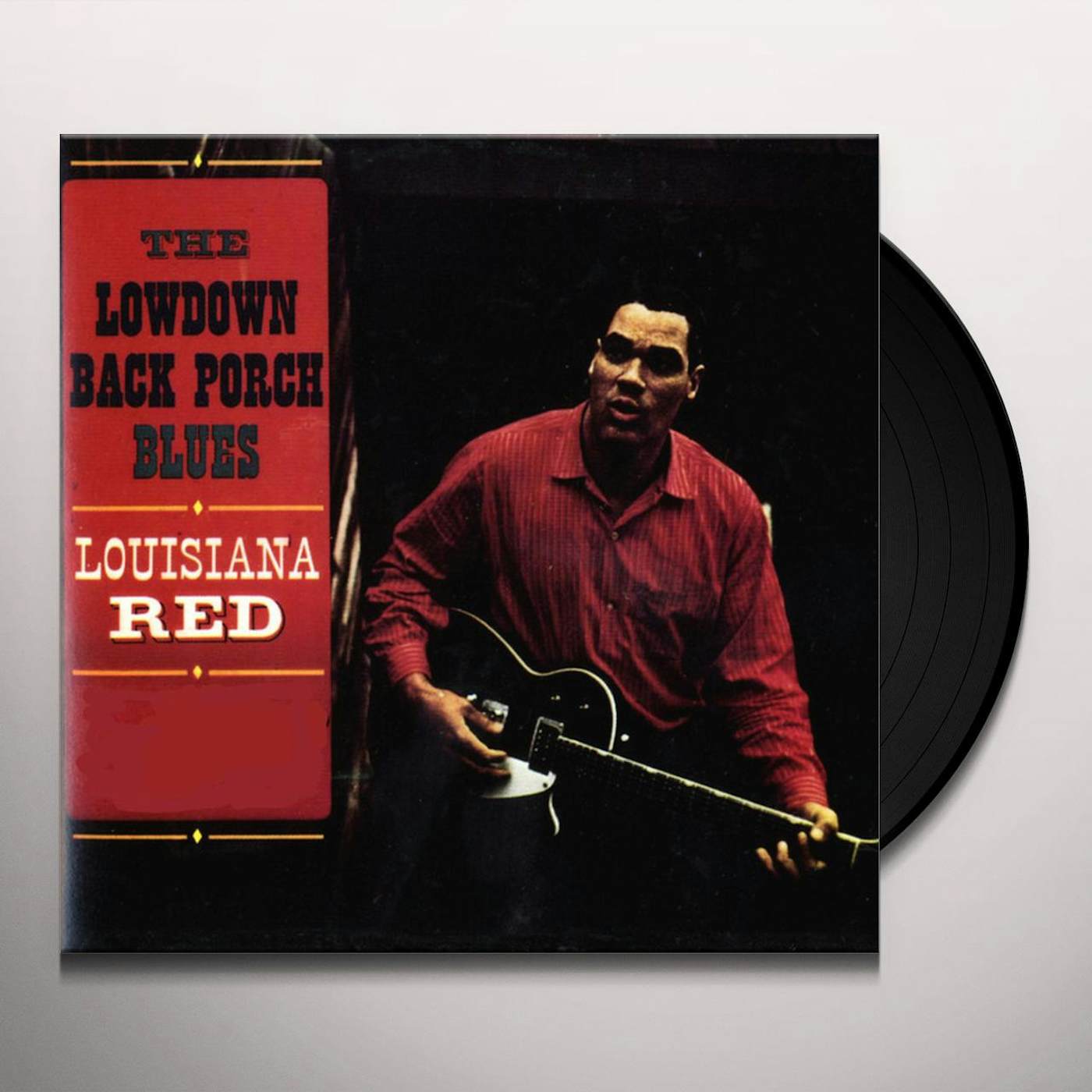 Louisiana Red LOWDOWN BACK PORCH BLUES Vinyl Record