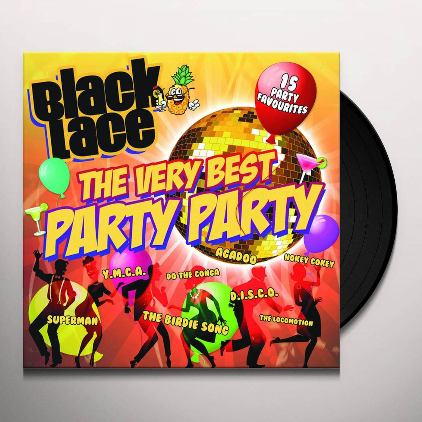 Black Lace VERY BEST PARTY PARTY Vinyl Record