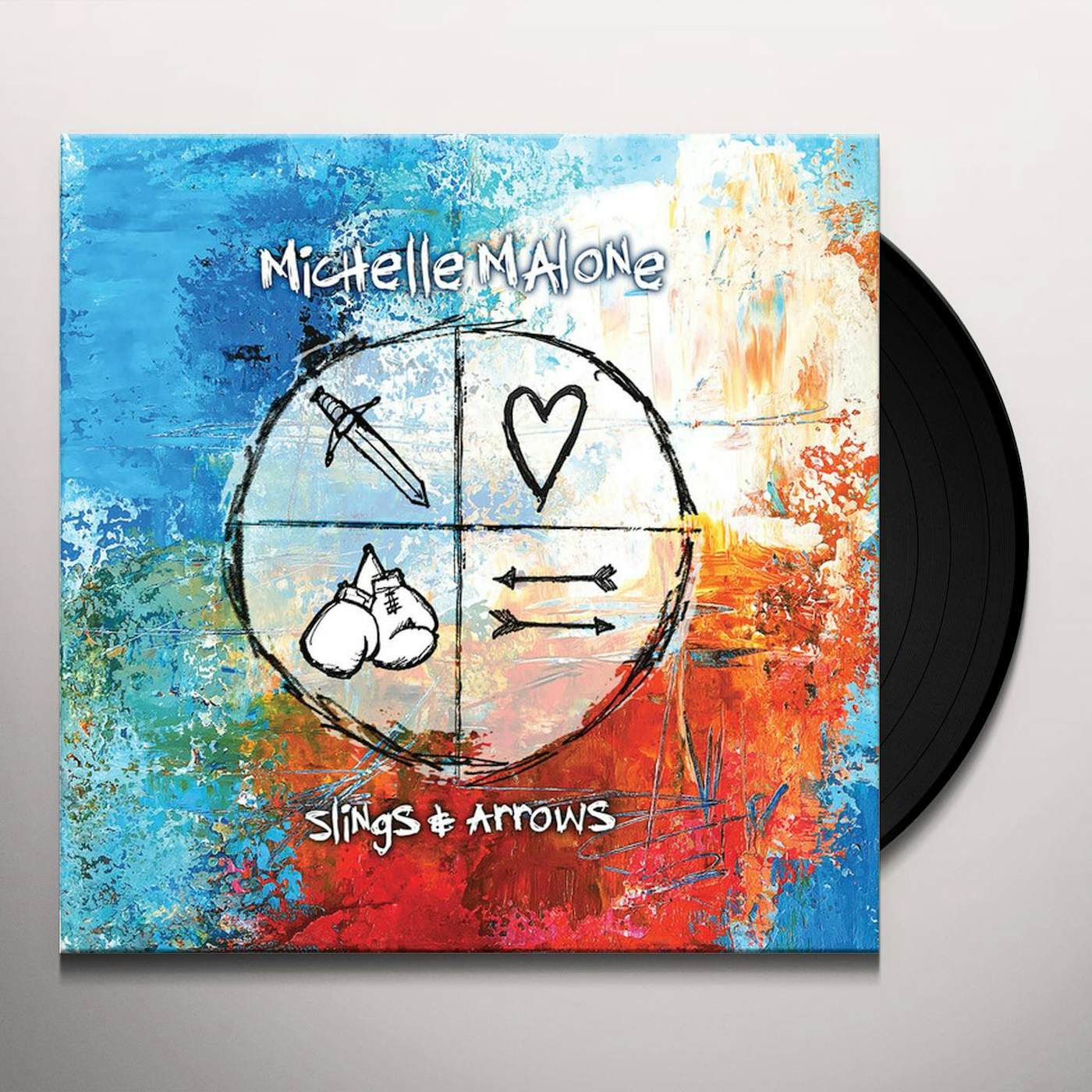 Michelle Malone Slings & Arrows Vinyl Record
