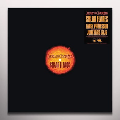 Jeru The Damaja  SOLAR FLARES - 12'' Orange/Yellow Colored Vinyl Record