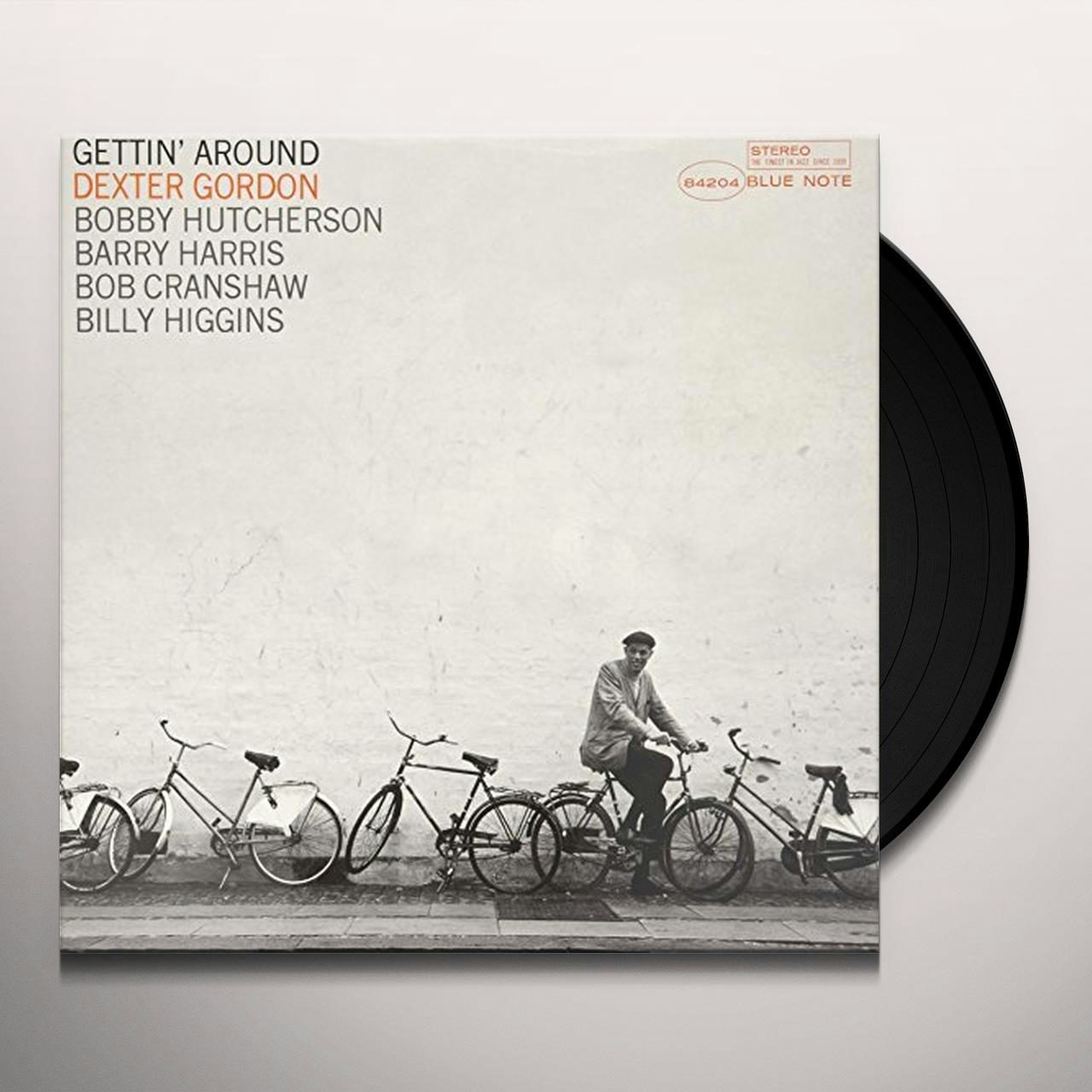 Dexter Gordon GETTIN AROUND Vinyl Record - Gatefold Sleeve, Limited  Edition, 180 Gram Pressing, Remastered