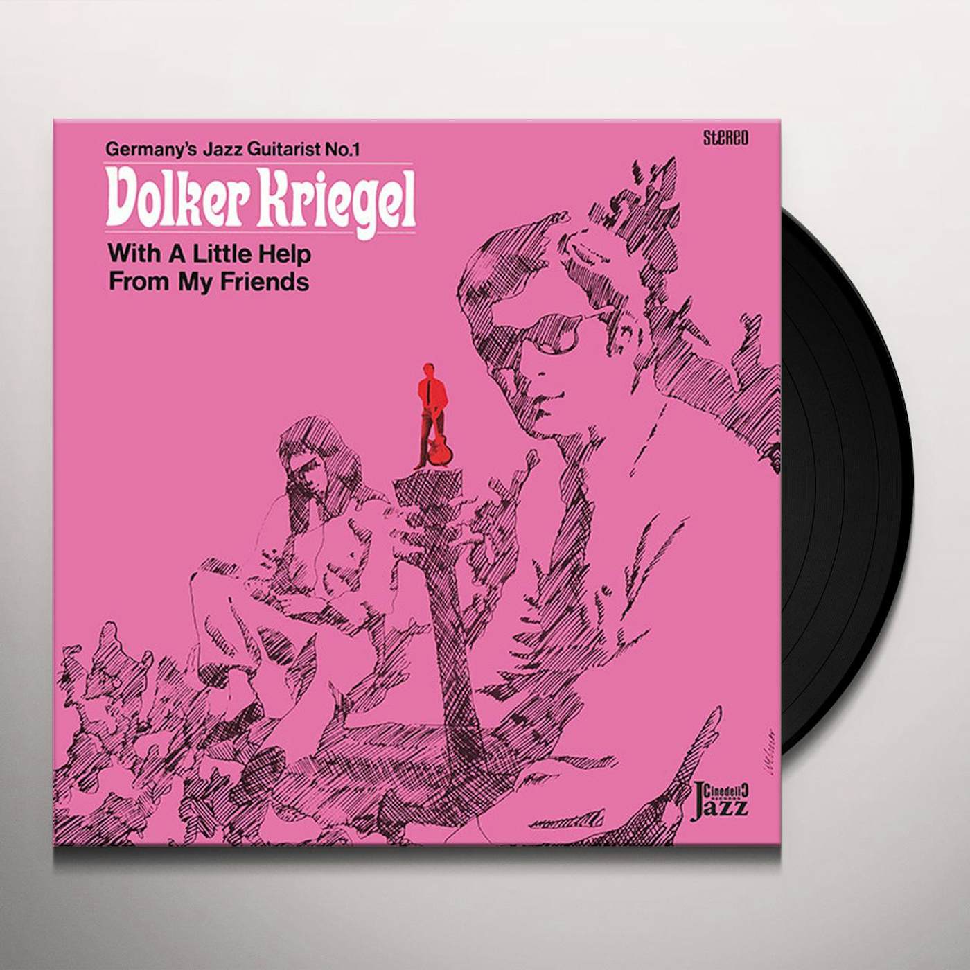 Volker Kriegel With A Little Help From My Friends Vinyl Record