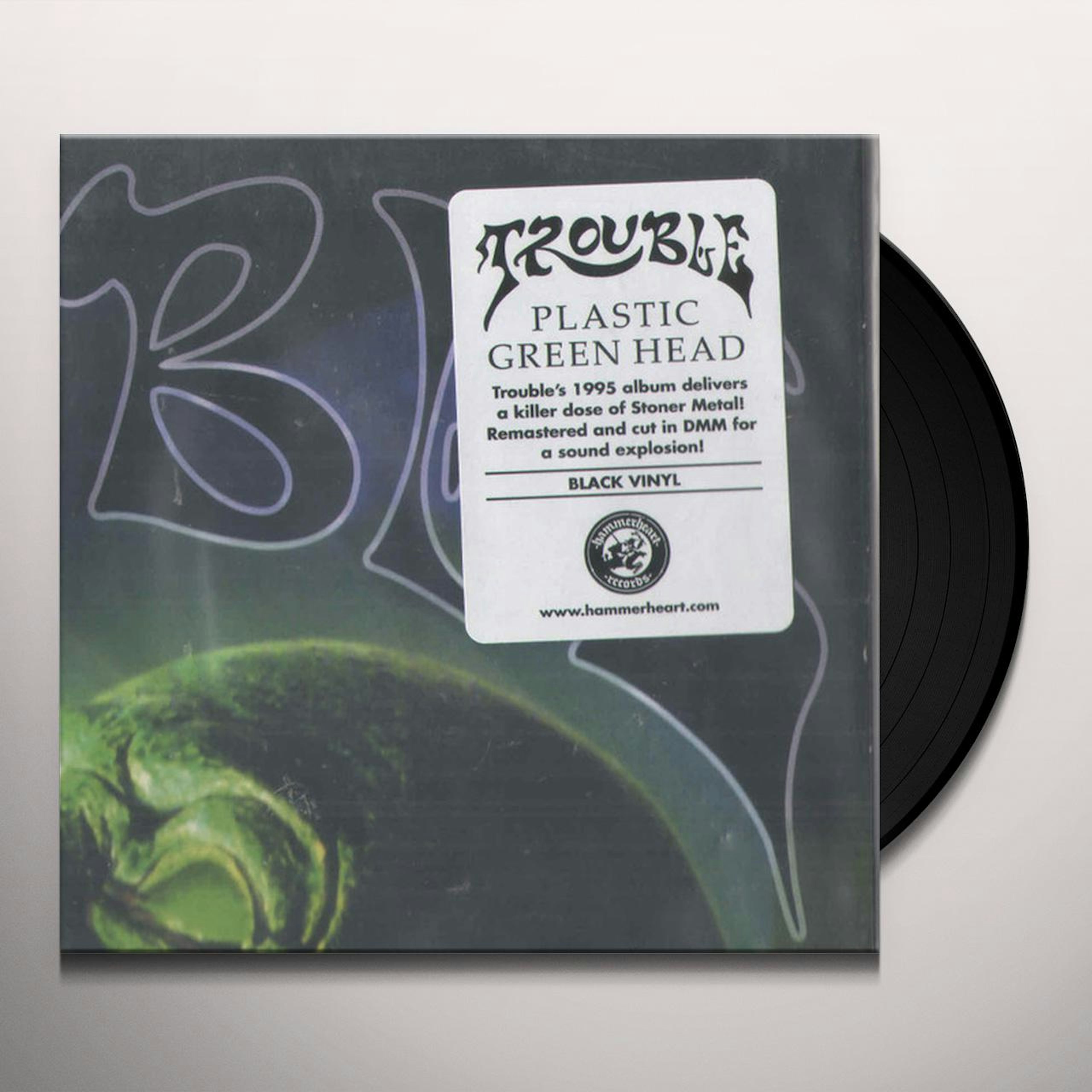 Trouble PLASTIC GREEN HEAD Vinyl Record