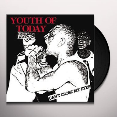 YOUTH OF TODAY can't close my eyes Lp ORANGE-GOLD COLORED Vinyl Record w/  lyrics