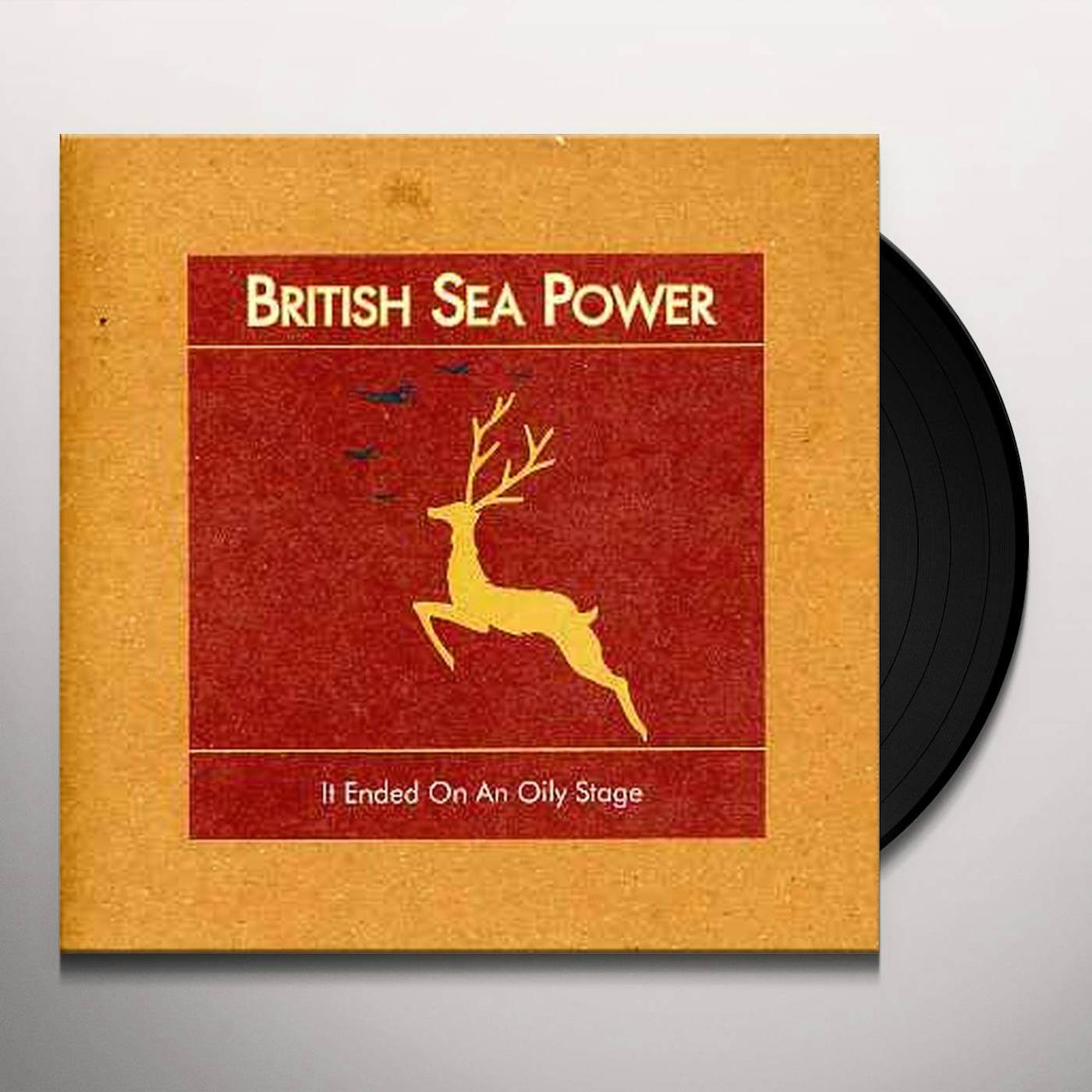 British Sea Power It Ended On An Oily Stage Vinyl Record