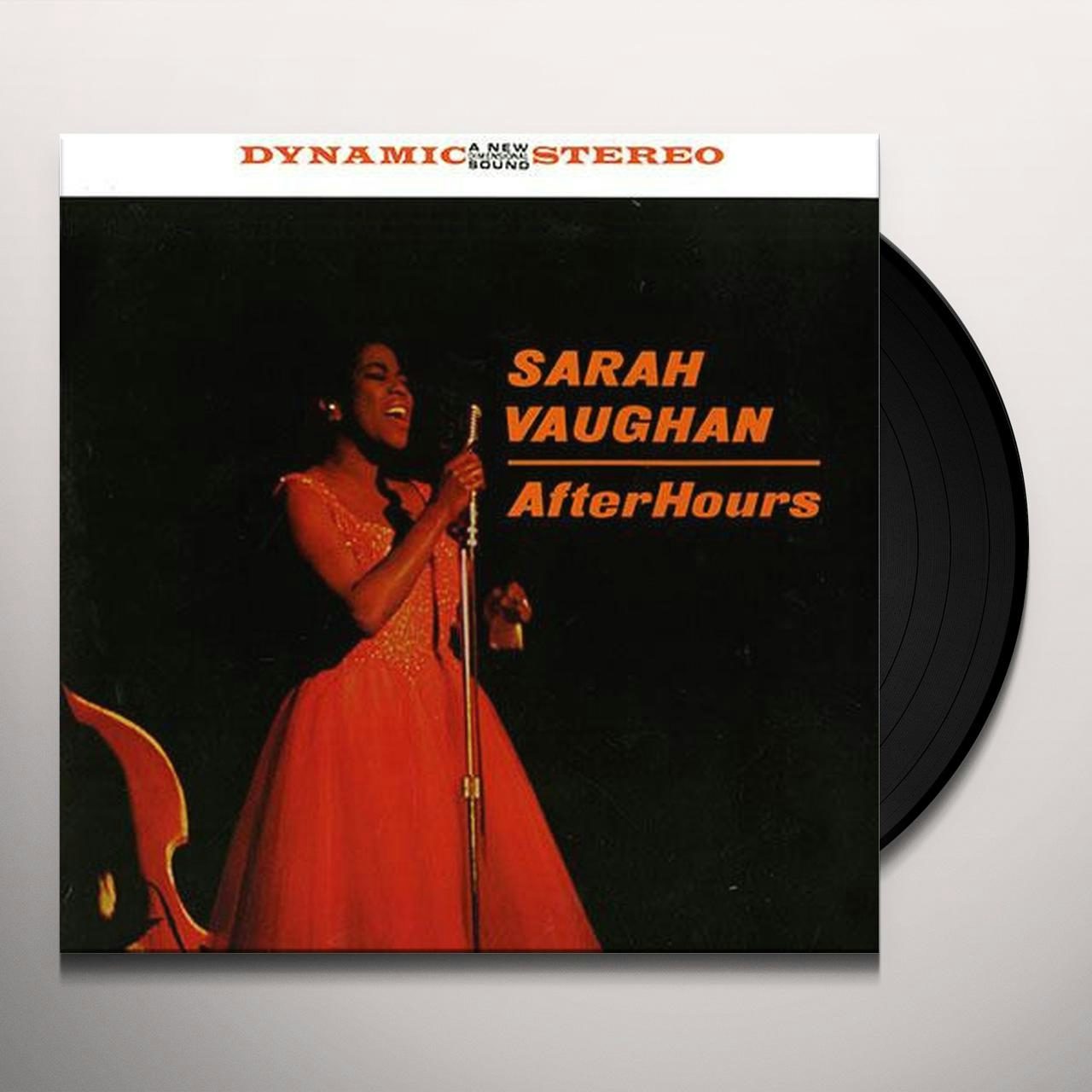 Sarah Vaughan AFTER HOURS (180G) Vinyl Record