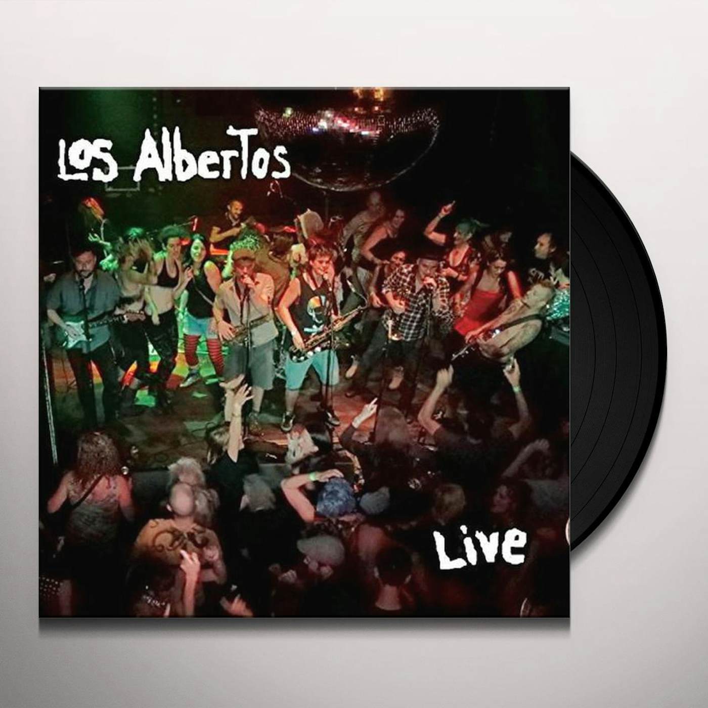 Los Albertos Live Vinyl Record
