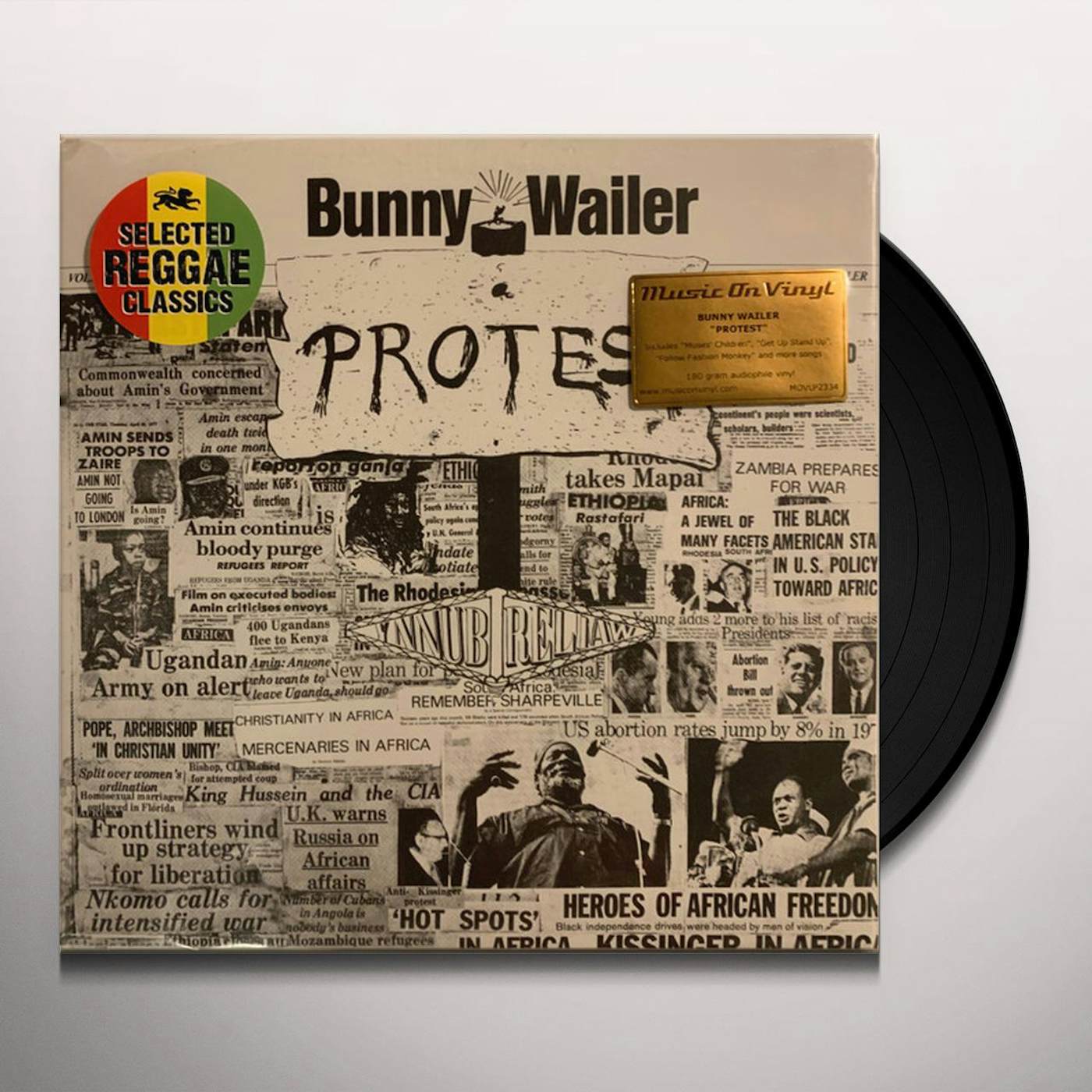 Bunny Wailer Protest Vinyl Record