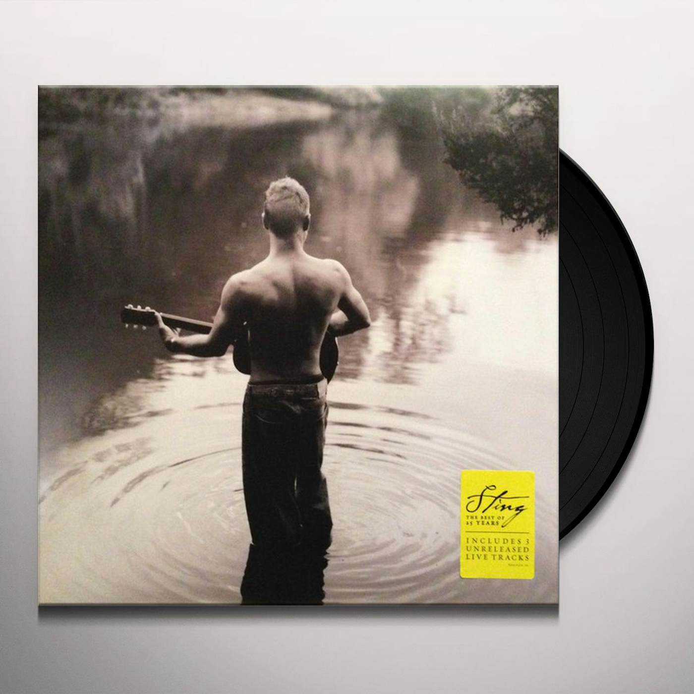 Sting BEST OF 25 YEARS Vinyl Record
