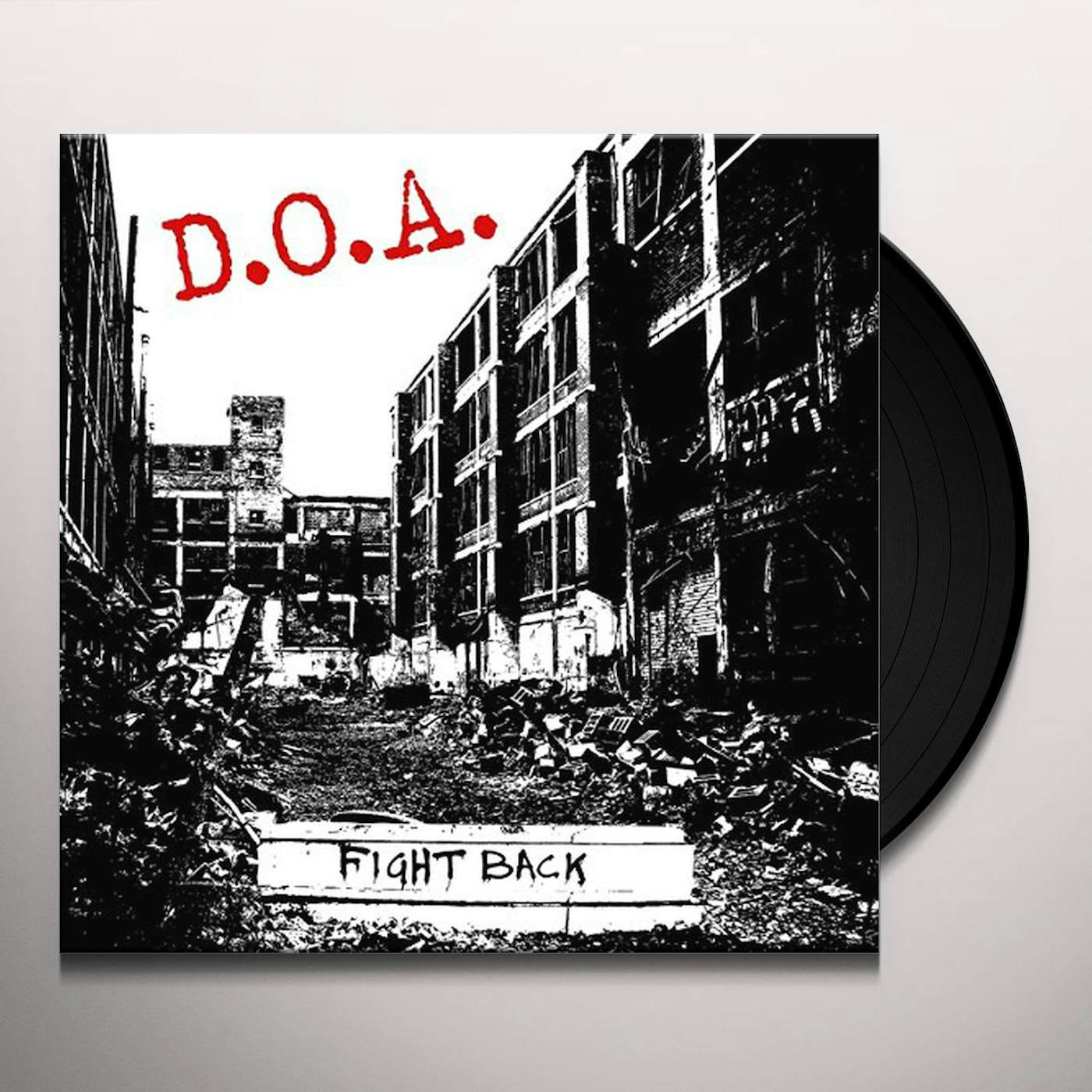 D.O.A. FIGHT BACK Vinyl Record