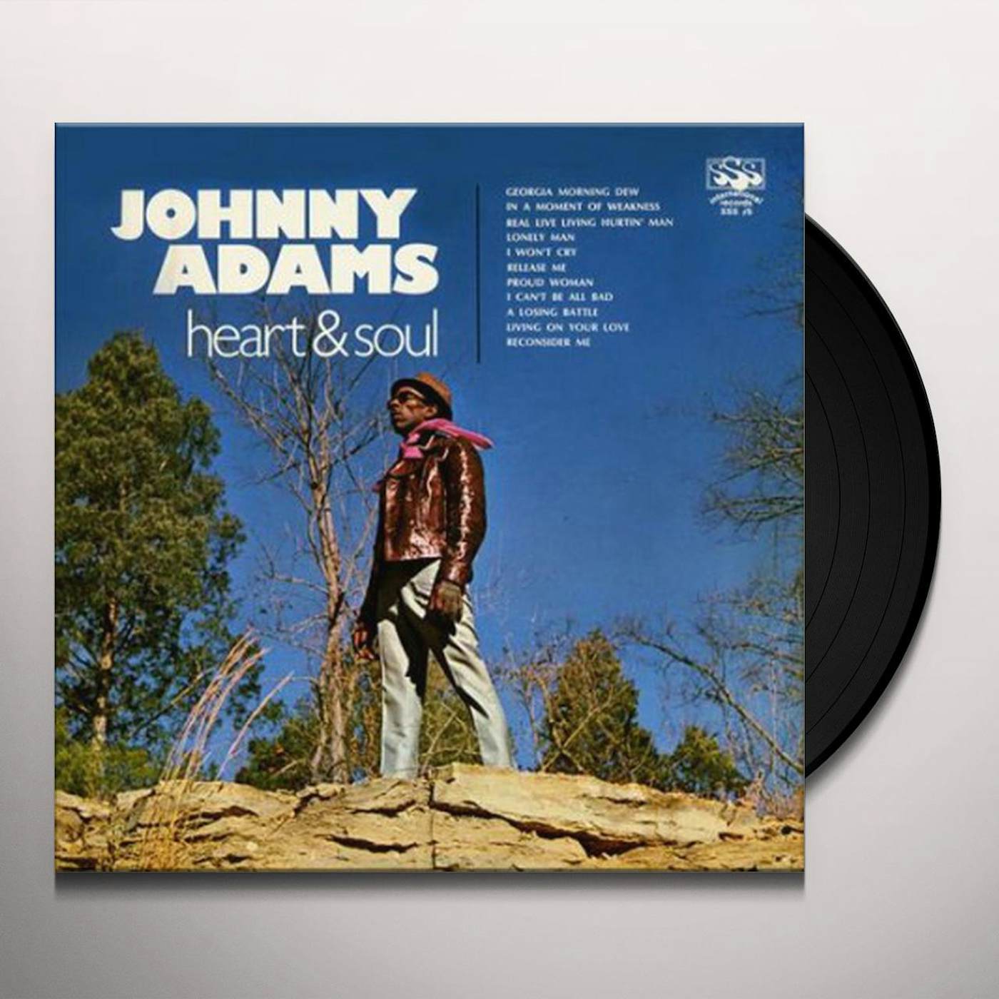 Johnny Adams Heart & Soul Vinyl Record