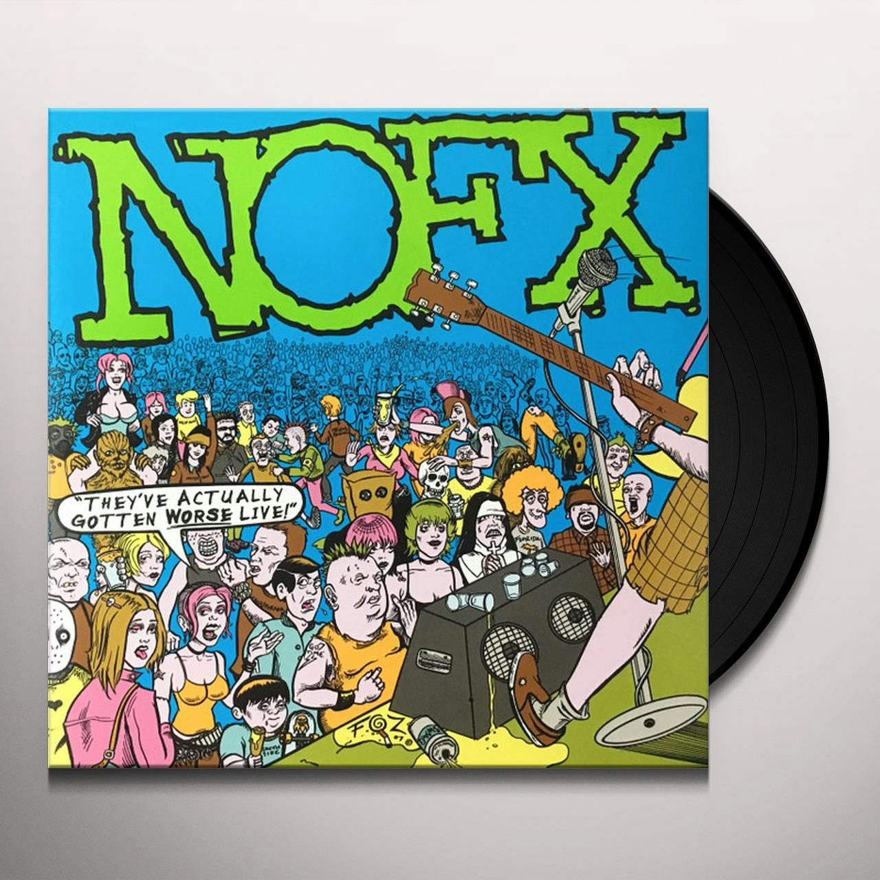NOFX They've Actually Gotten Worse Live Vinyl Record