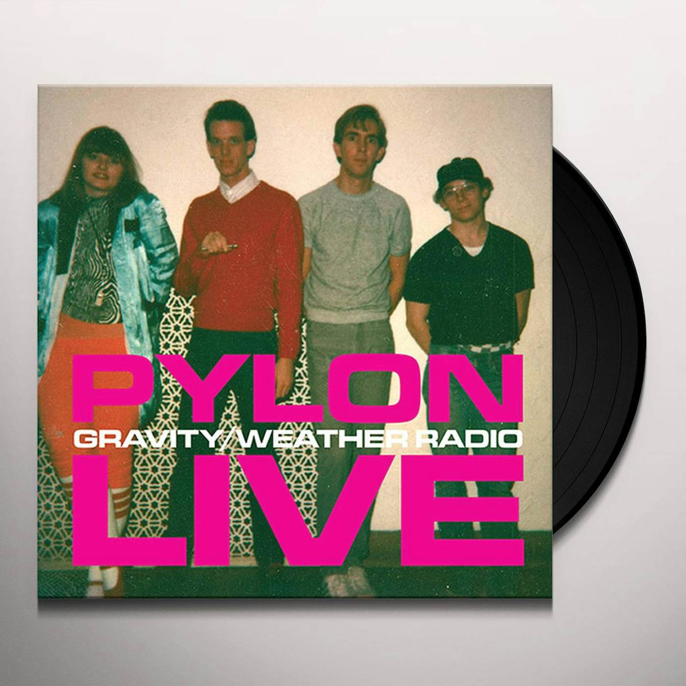 Pylon GRAVITY / WEATHER RADIO Vinyl Record