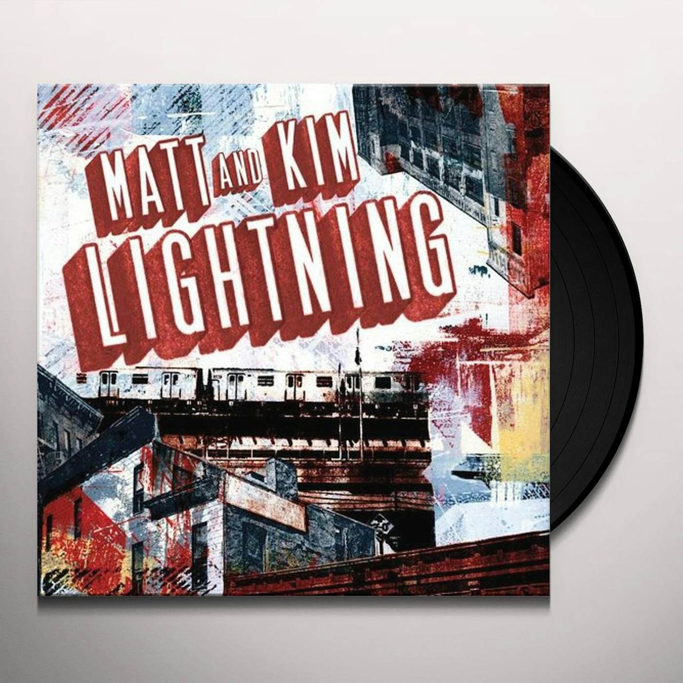 Matt and Kim Lightning Vinyl Record