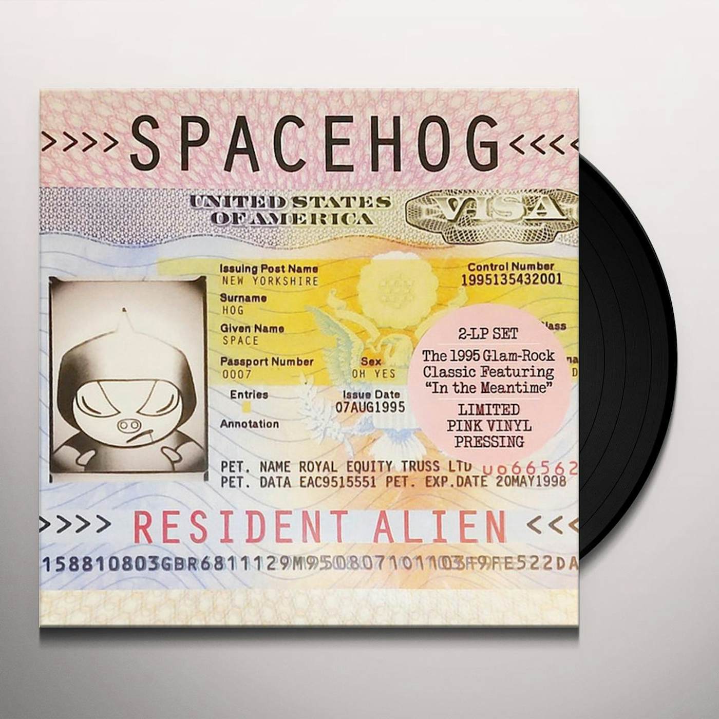 Spacehog Resident Alien Vinyl Record