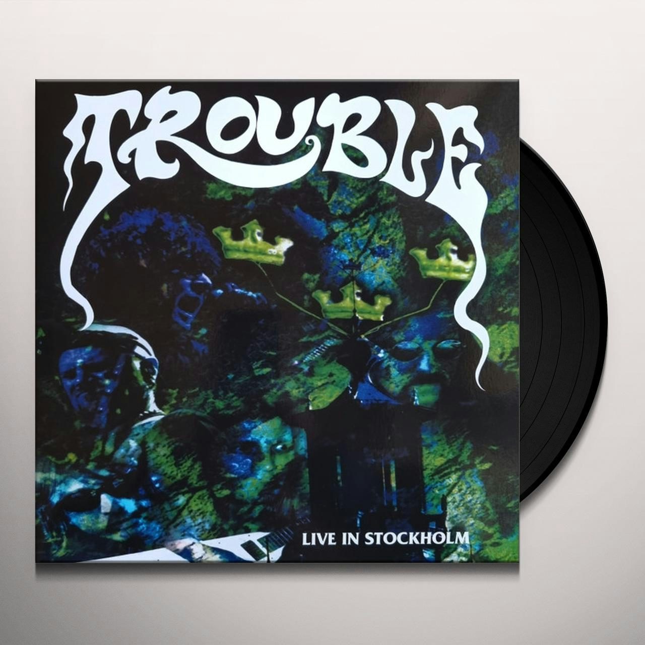 Trouble Live In Stockholm Vinyl Record