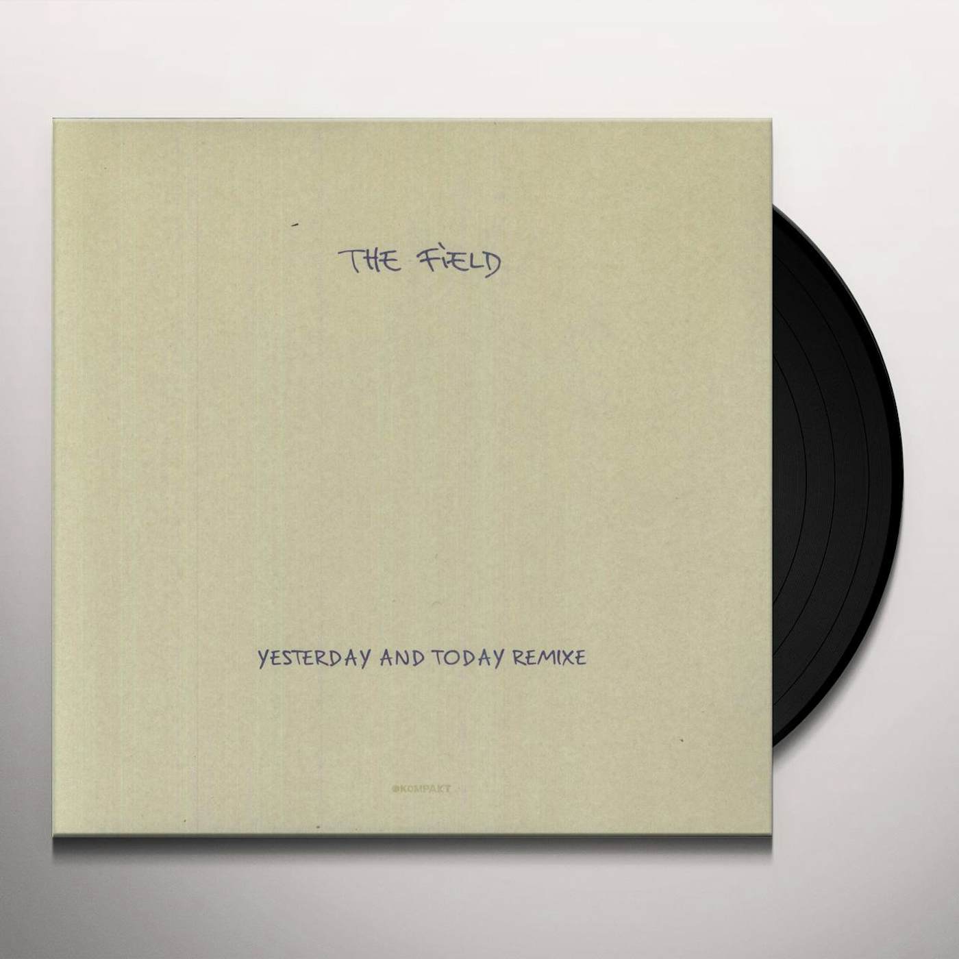 The Field YESTERDAY & TODAY REMIXES Vinyl Record