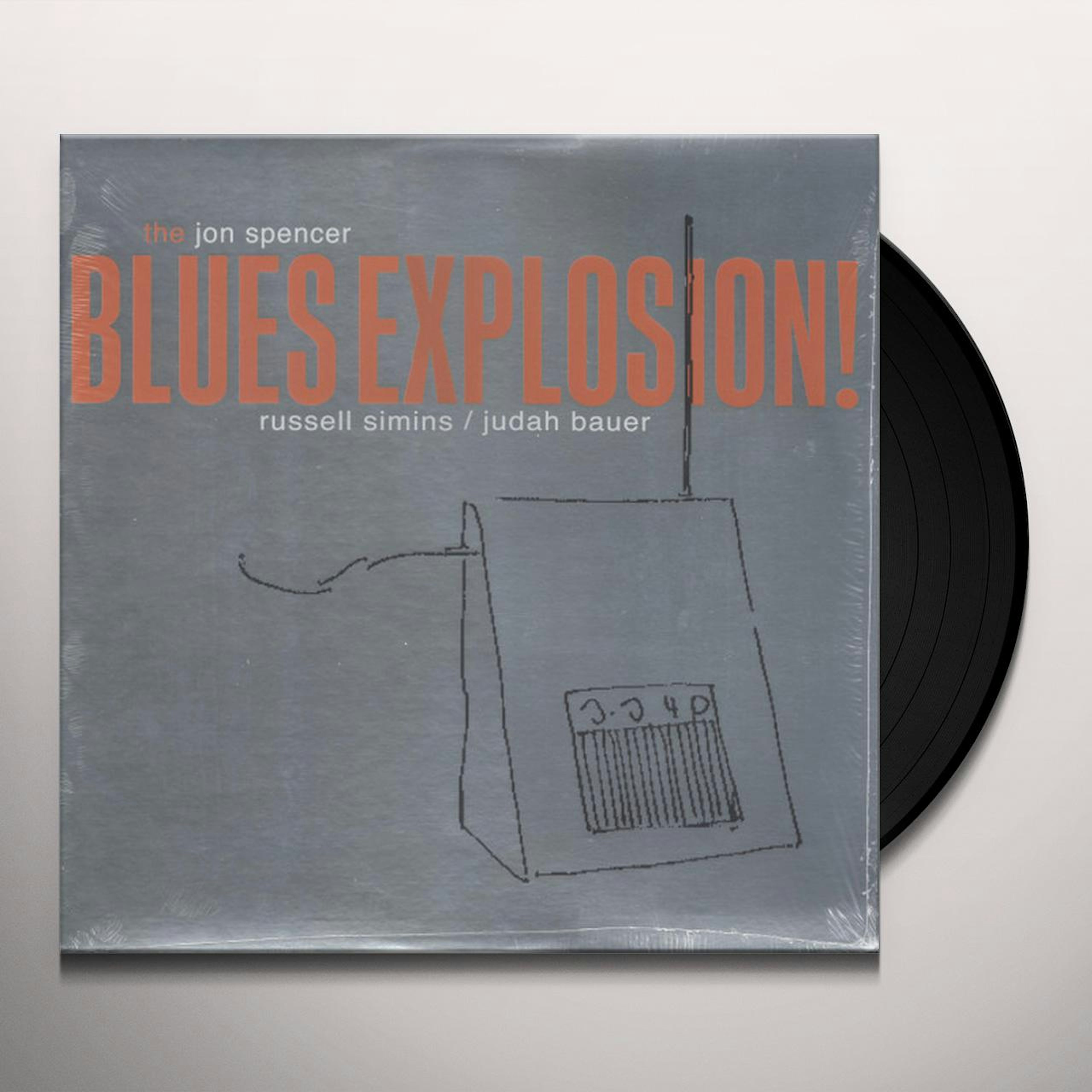 The Jon Spencer Blues Explosion ORANGE Vinyl Record