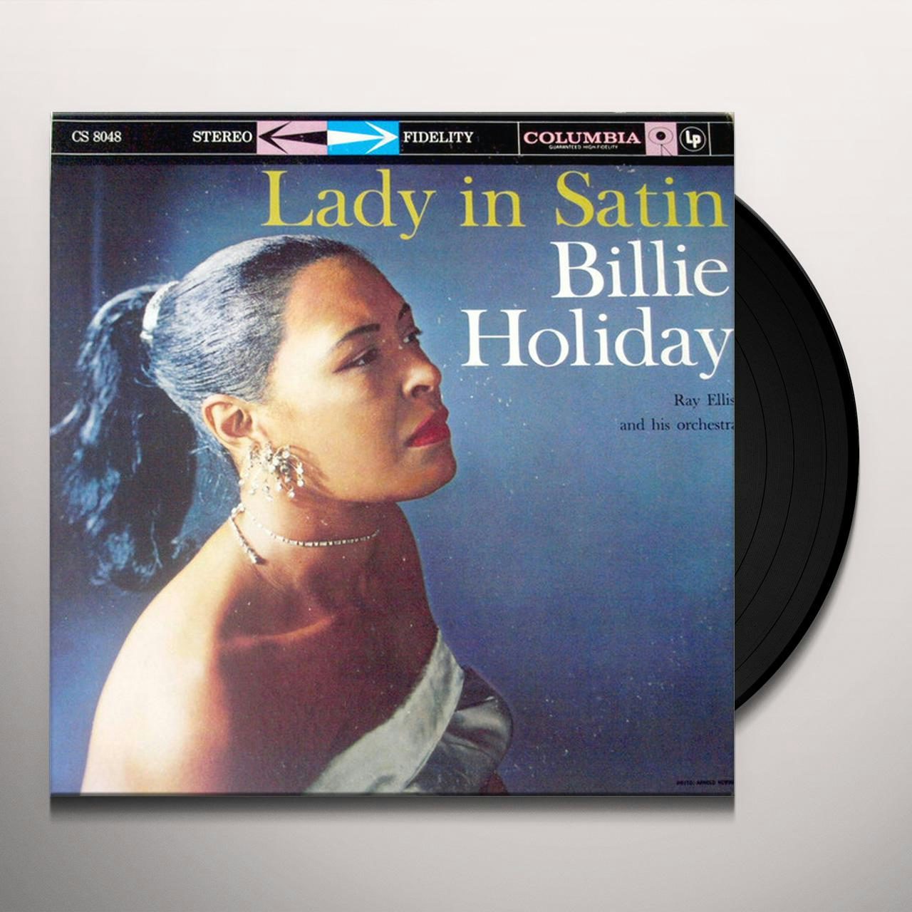 Lady In Satin Vinyl Record - Billie Holiday