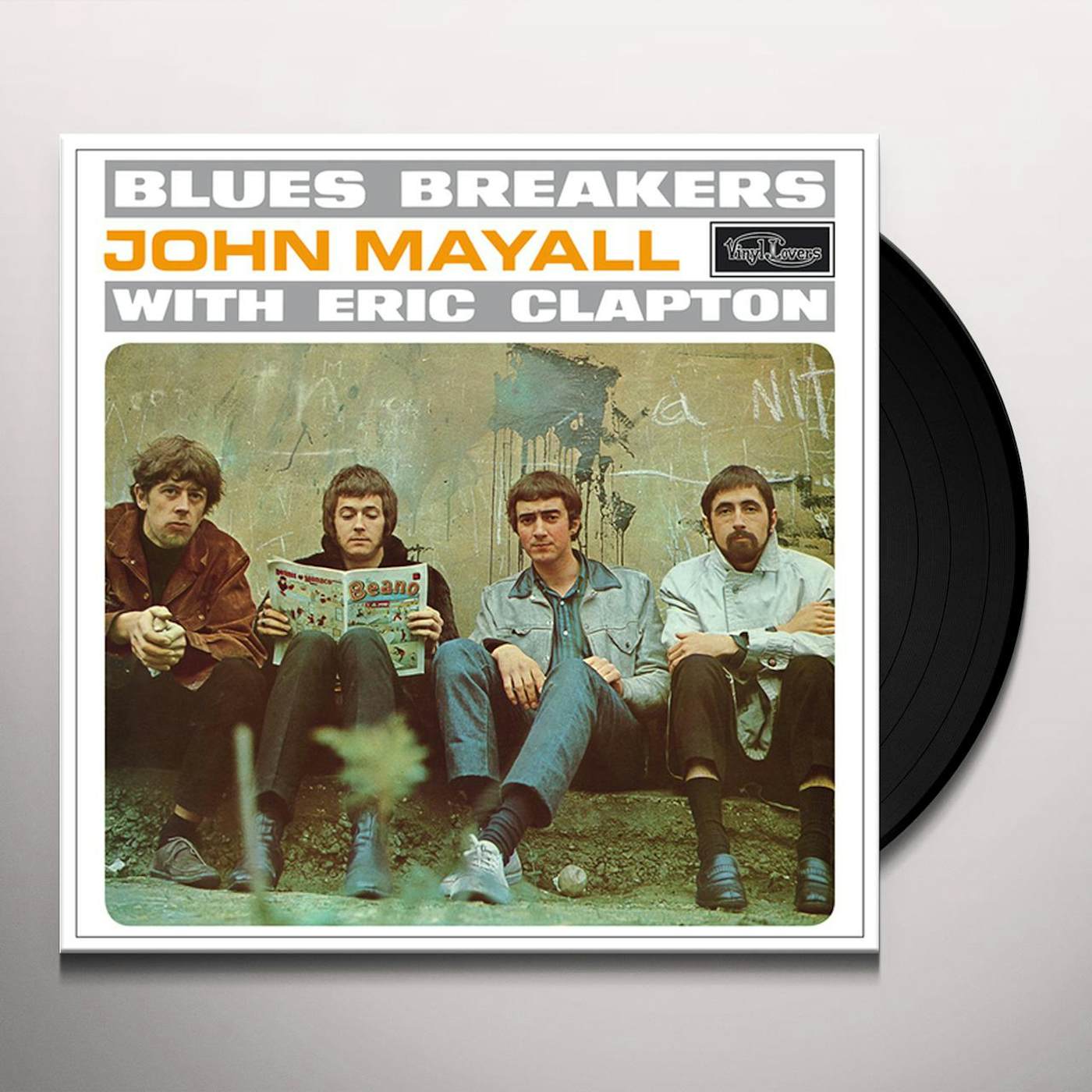 John Mayall & The Bluesbreakers BLUES BREAKERS WITH ERIC CLAPTON Vinyl Record