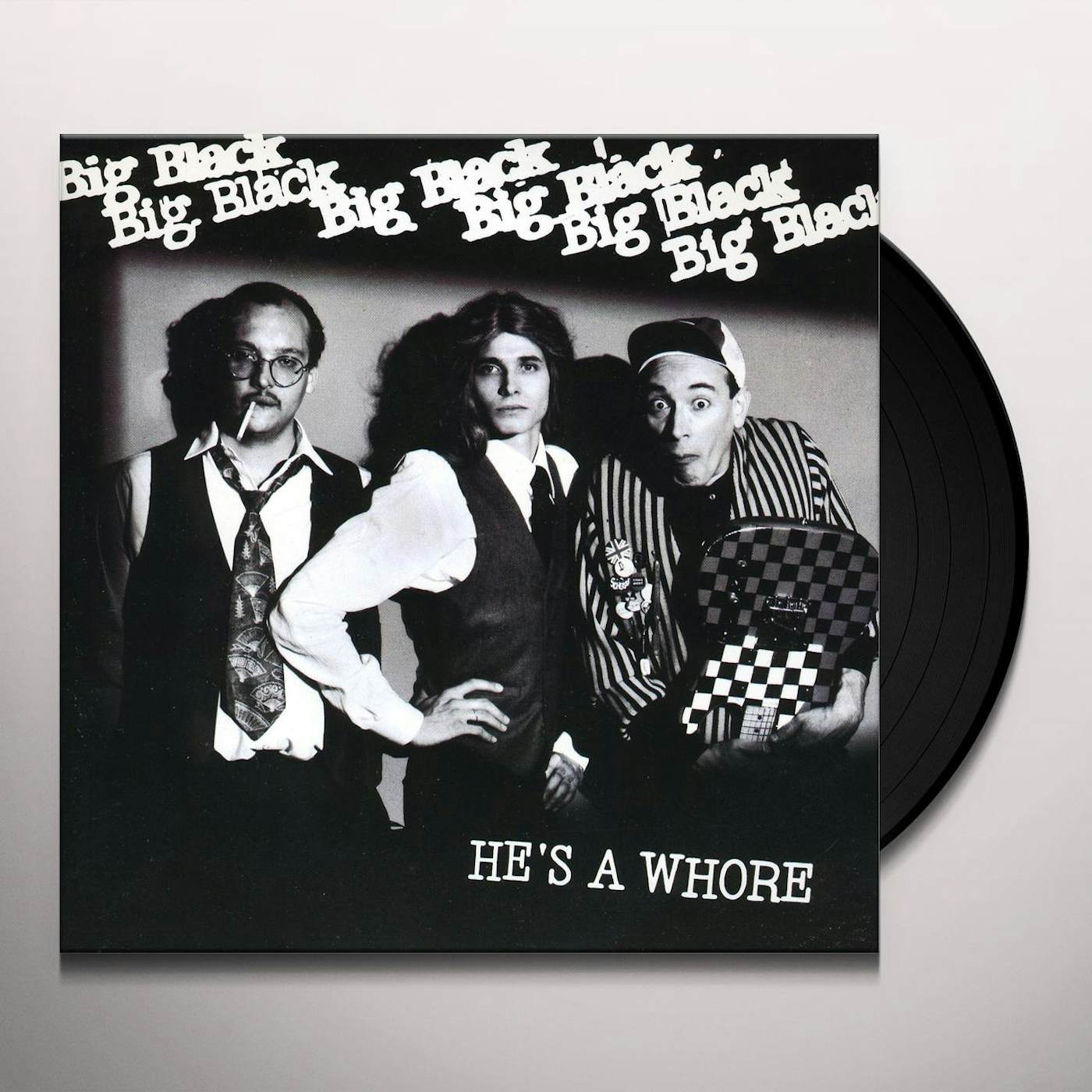 Big Black He's A Whore Vinyl Record