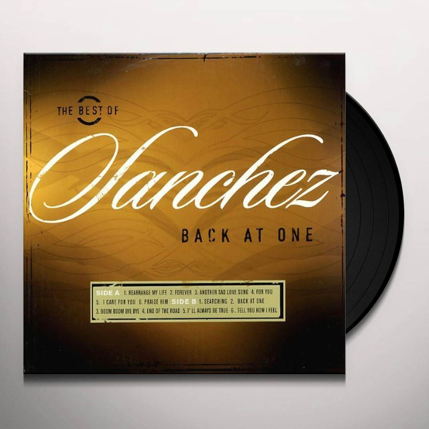 BEST OF SANCHEZ: BACK AT ONE Vinyl Record