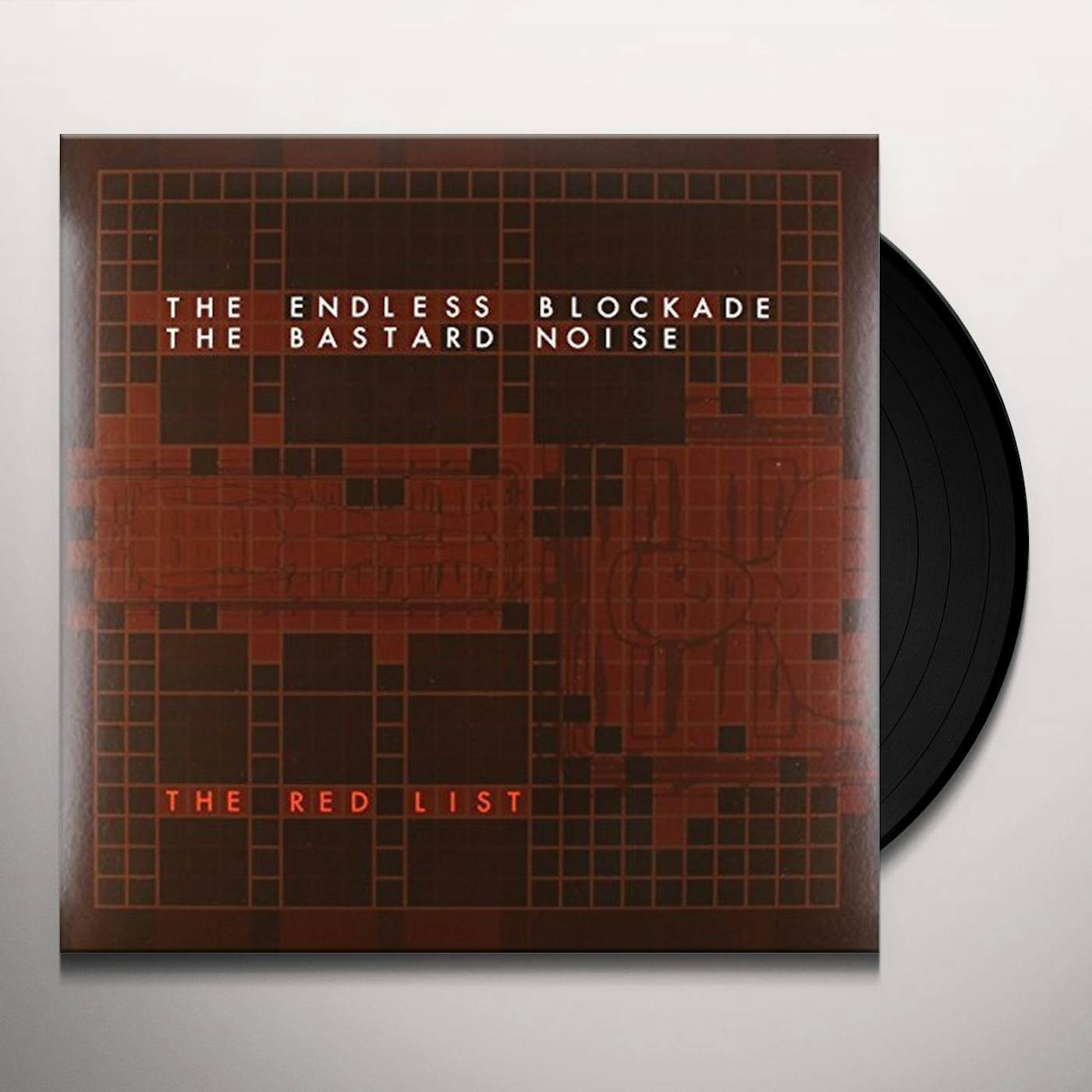 The Bastard Noise RED LIST Vinyl Record