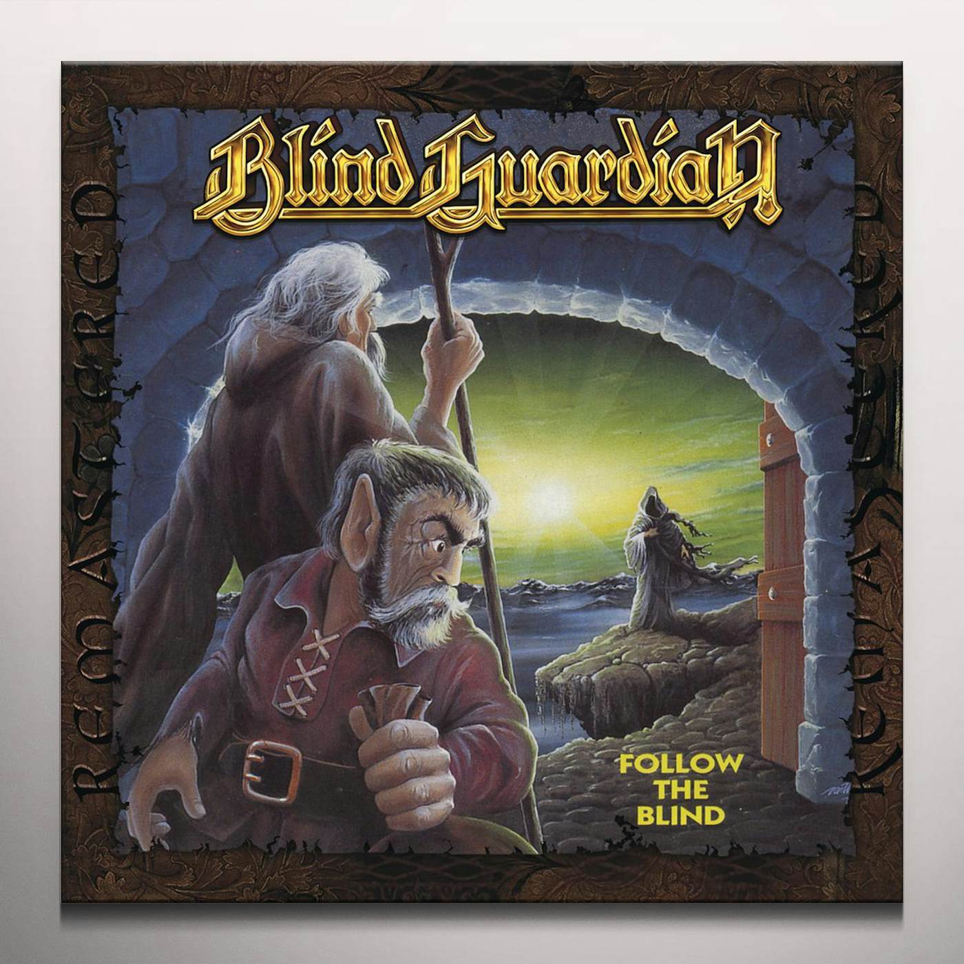 Blind Guardian FOLLOW THE BLIND (REMIXED 2007) - Limited Edition Blue Colored Vinyl Record