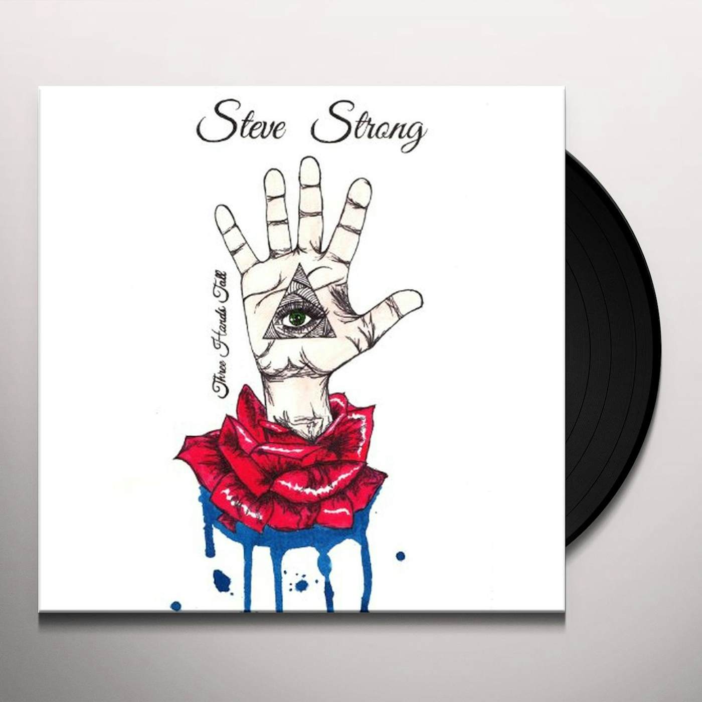 Steve Strong Three Hands Tall Vinyl Record